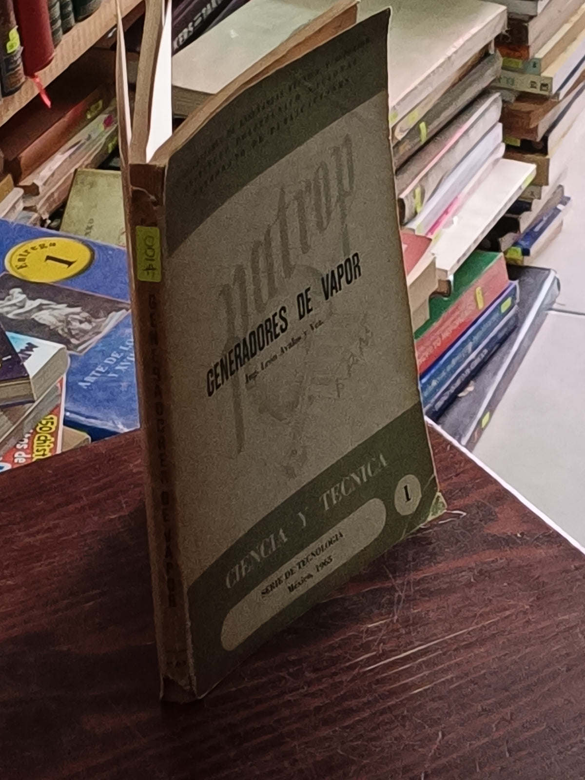 GENERADORES DE VAPOR ING LEON AVALOS Y VEZ USADO MATEMATICAS LITERARIO 305
