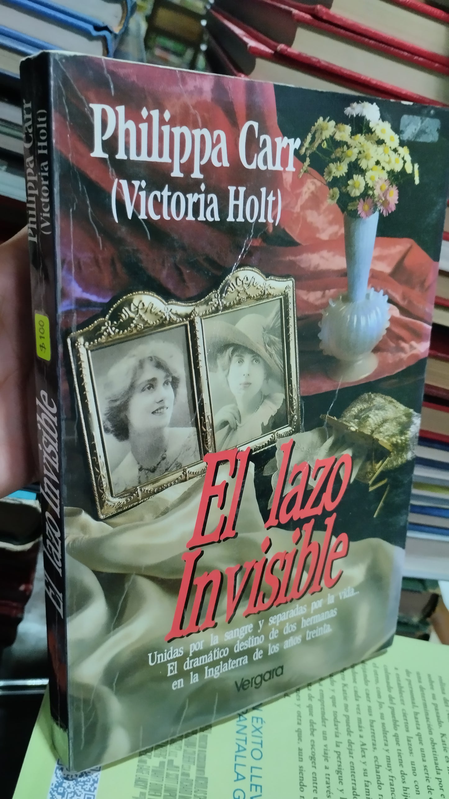 EL LAZO INVISIBLE POR PHILIPPA CARR LIBRO USADO NOVELAS ALDAMA