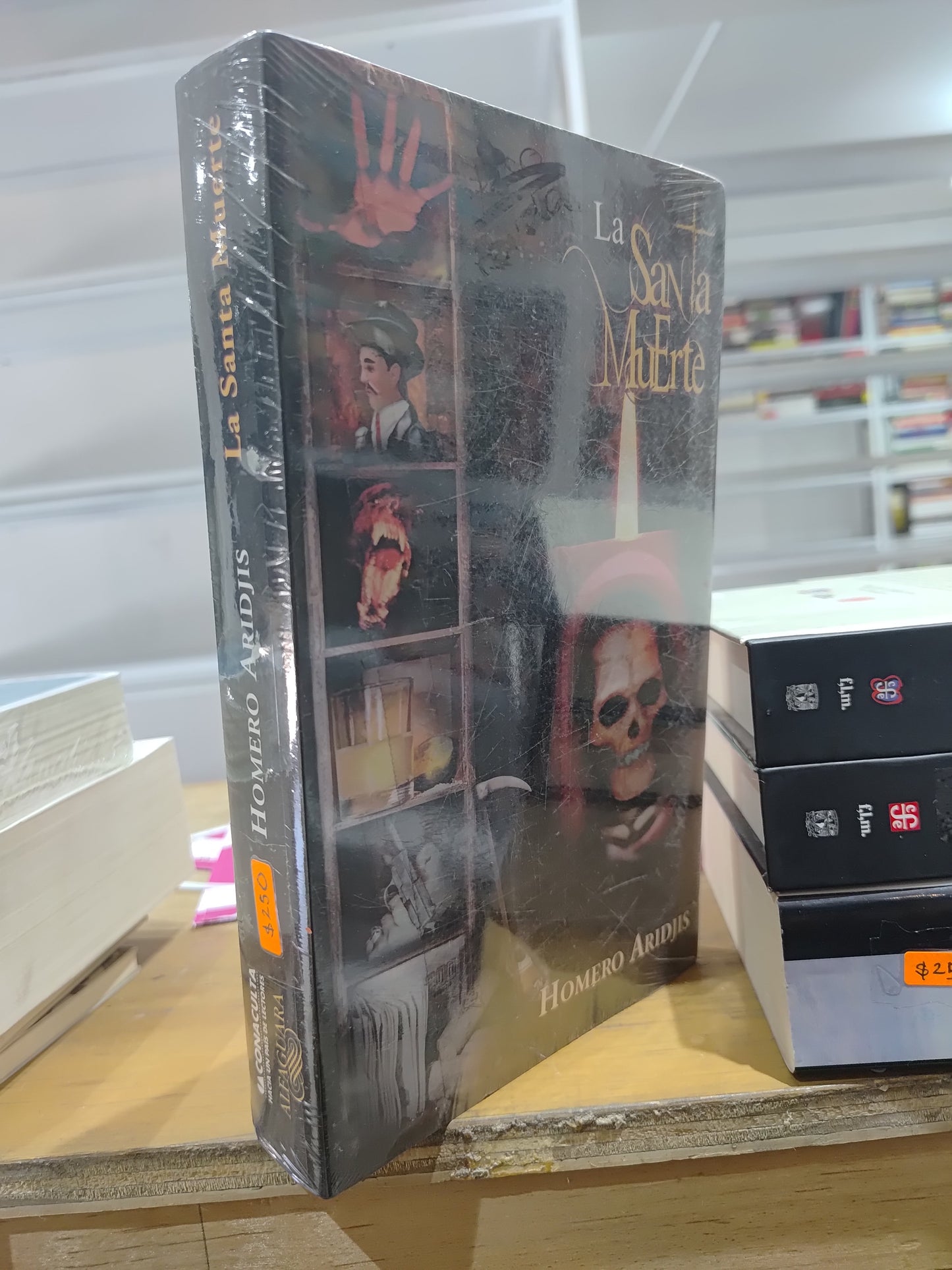 LA SANTA MUERTE POR HOMERO ARIDIJIS USADO NOVELAS JUAREZ 515