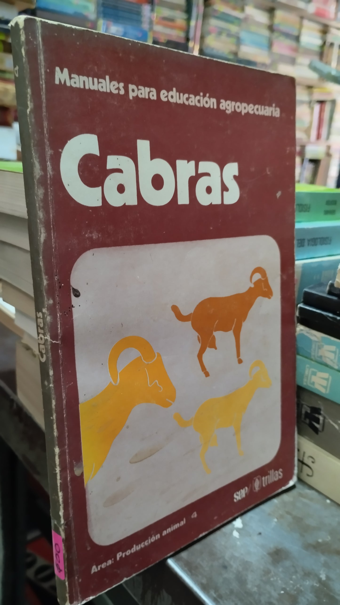 CABRAS LIBRO USADO AGRICULTURA ALDAMA