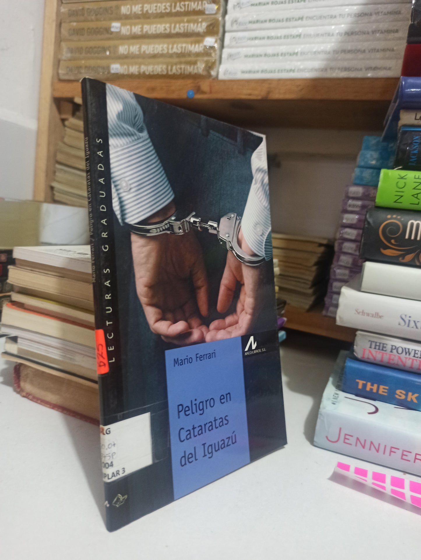 PELIGRO EN CATARATAS DE IGUAZÚ POR MARIO FERRARI USADO NOVELAS JUÁREZ