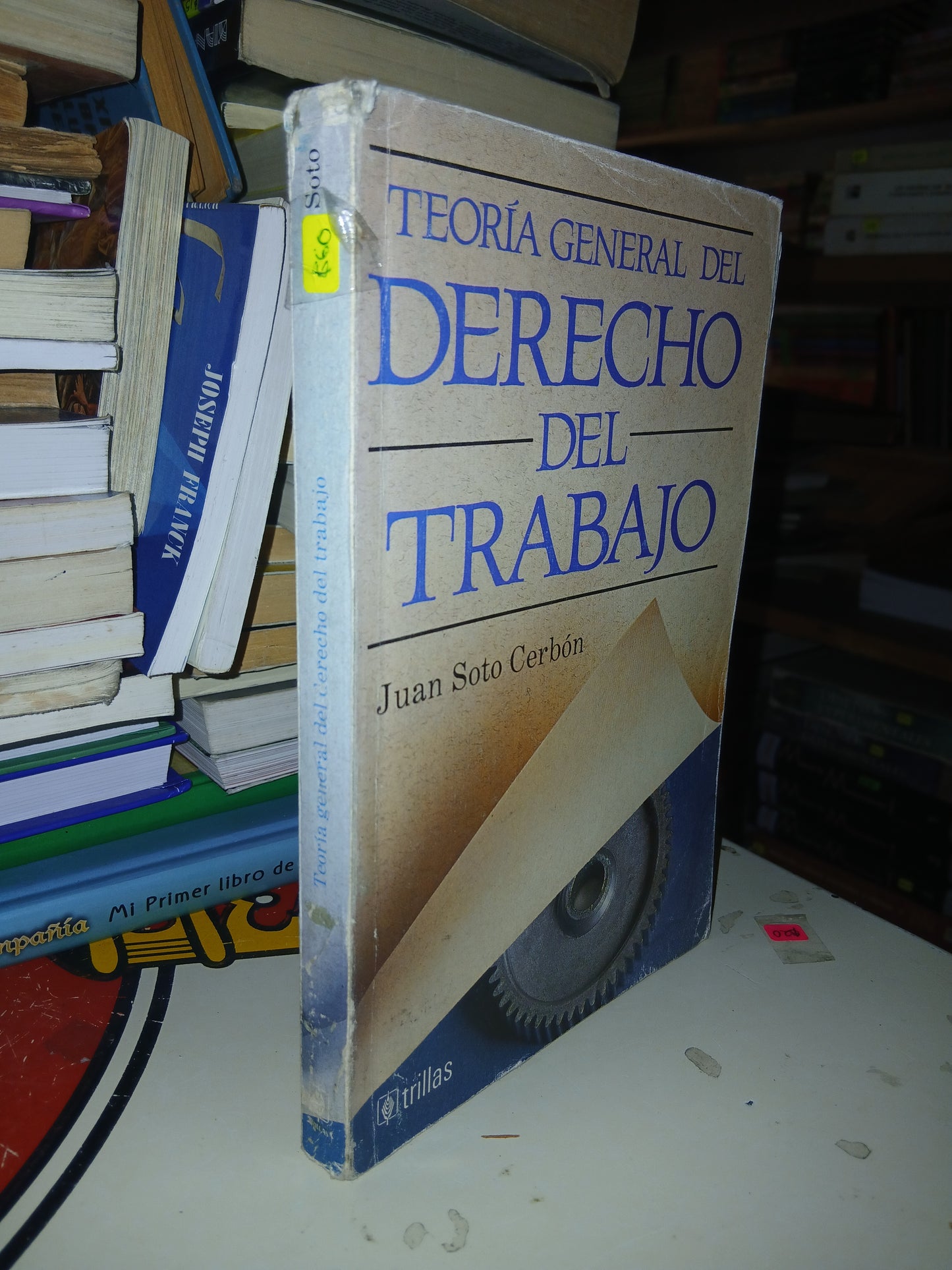 TEORÍA GENERAL DEL DERECHO DEL TRABAJO POR JUAN SOTO CERBÓN USADO DERECHO LITERARIO 207