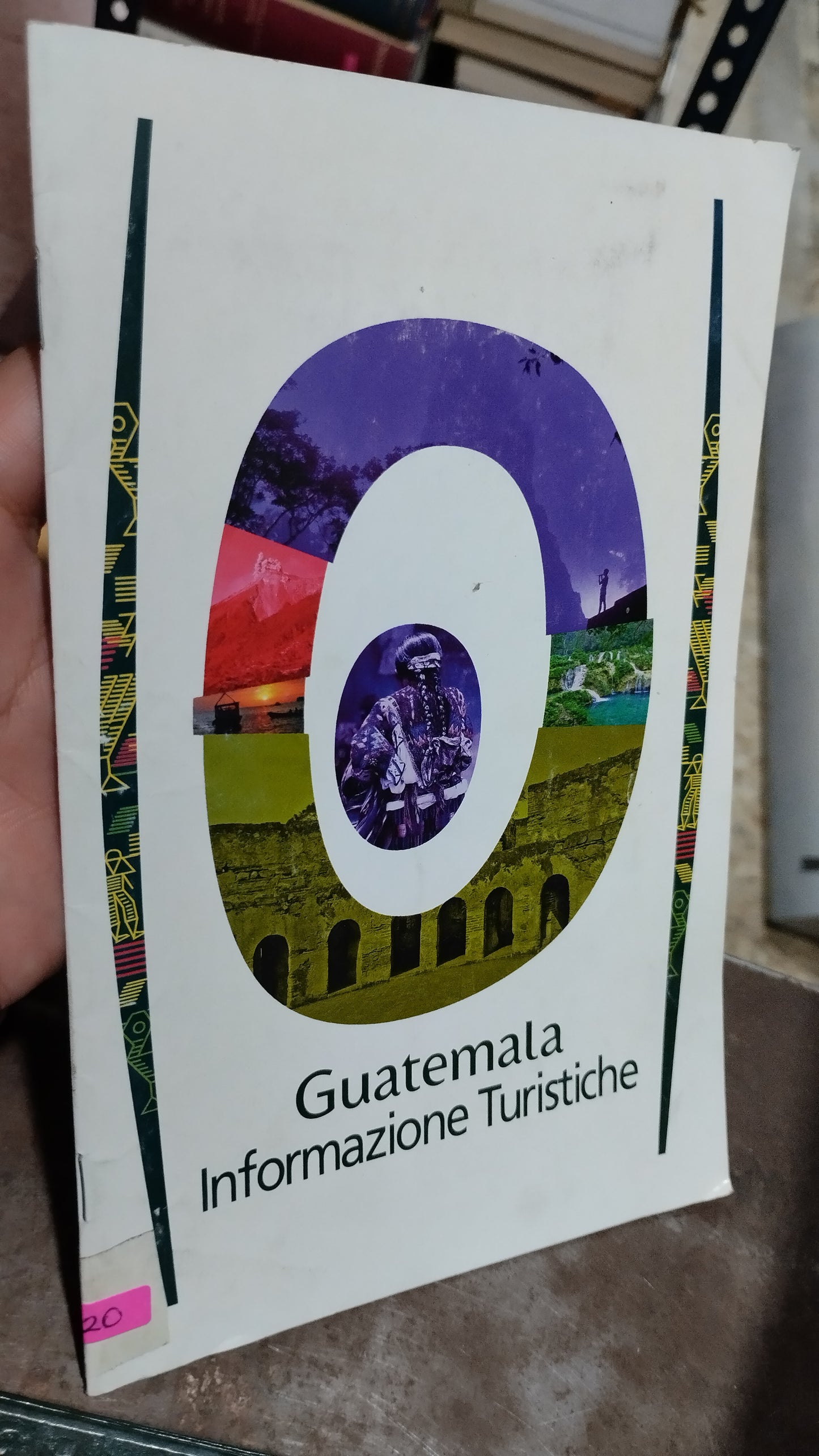 GUATEMALA INFORMAZIONE TURISTICHE LIBRO USADO GEOGRAFÍA ALDAMA