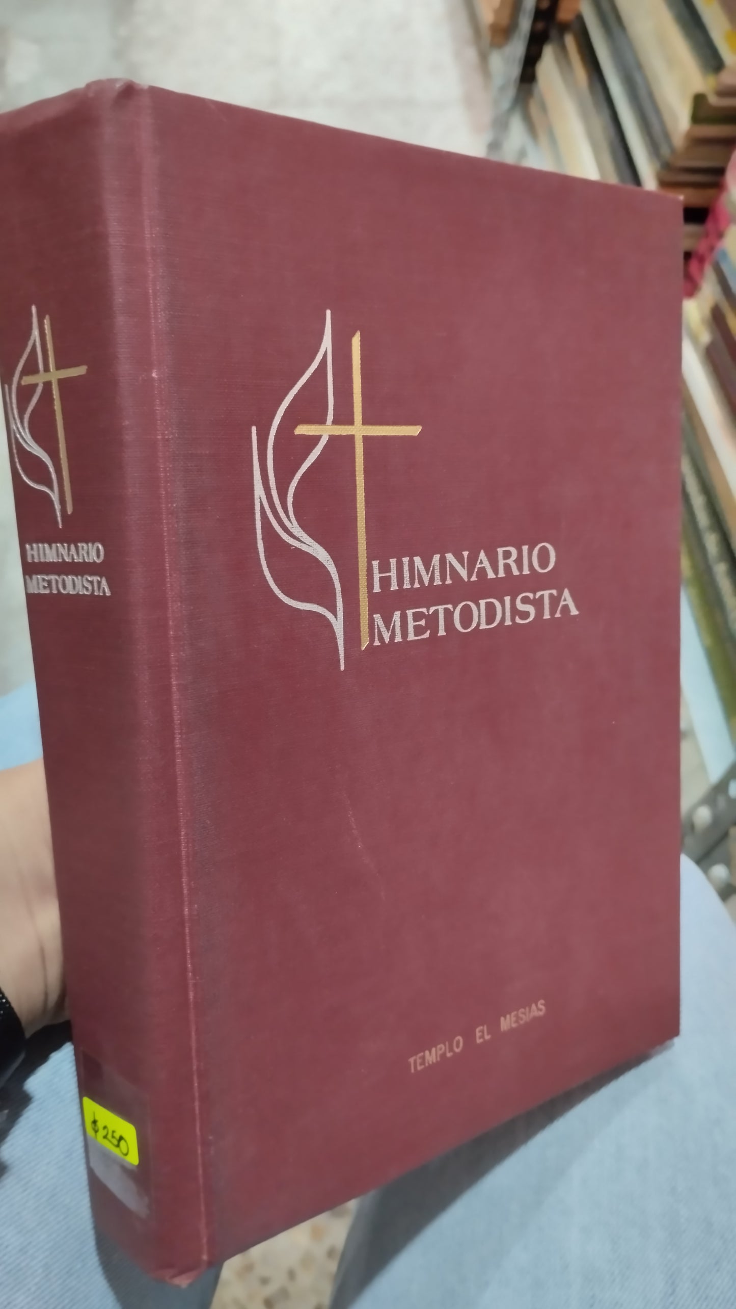 HIMNARIO METODISTA POR LA CASA DE PUBLICACIONES DE LA IGLESIA METODISTA UNIDA LIBRO USADO RELIGION ALDAMA