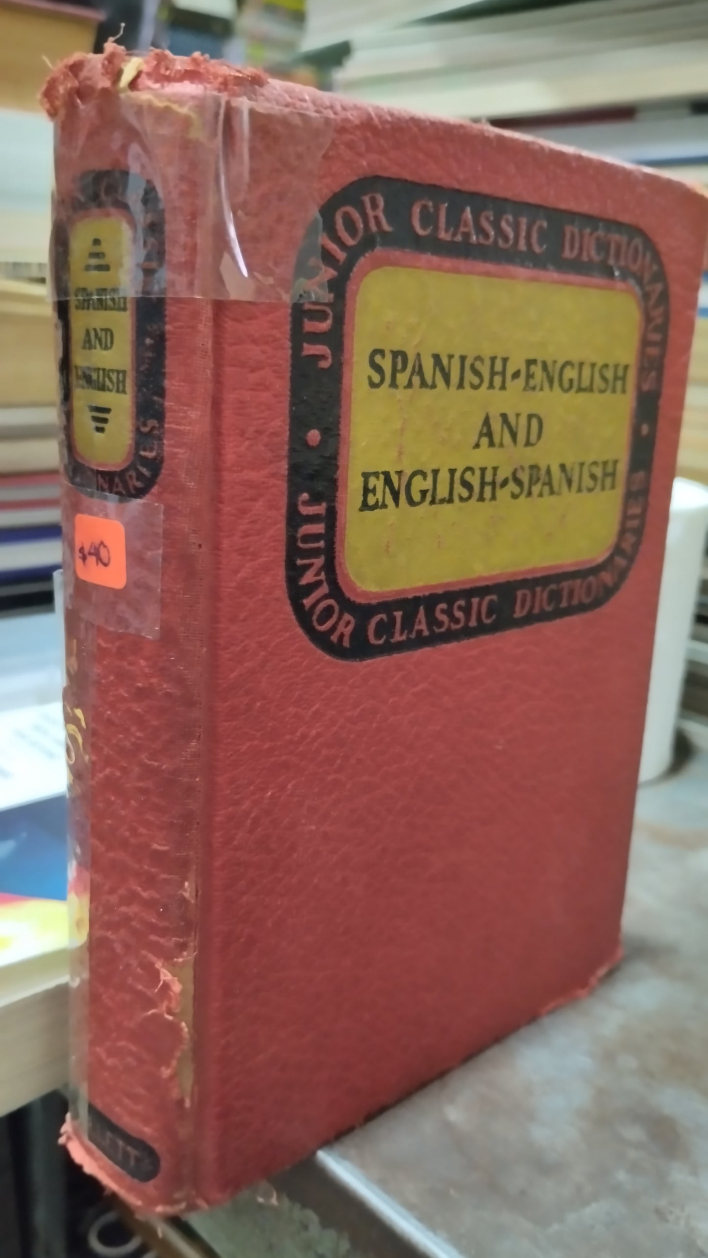 SPANISH ENGLISH AND ENGLISH SPANISH LIBRO USADO IDIOMAS ALDAMA