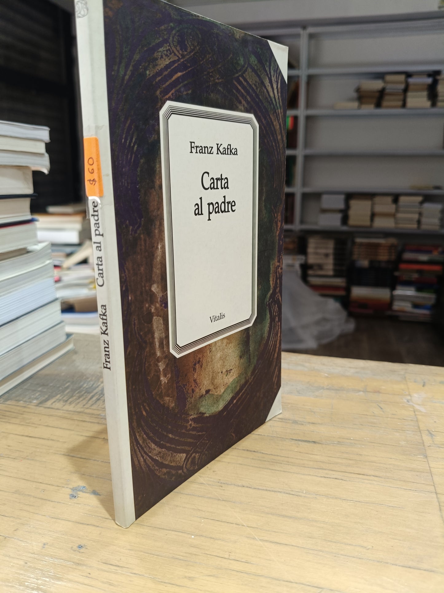 CARTA AL PADRE POR FRANZ KAFKA USADO NOVELA JUAREZ 515