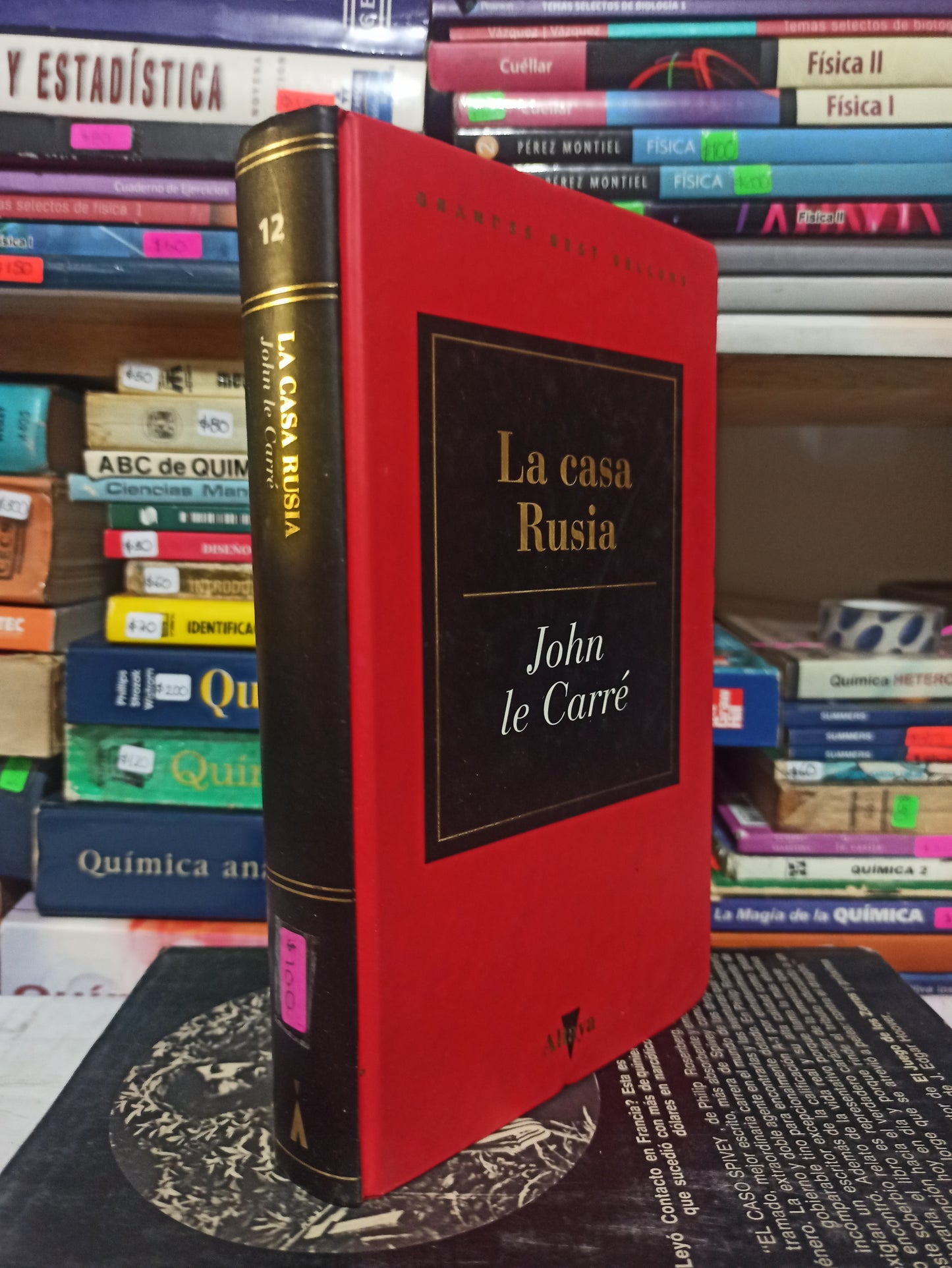 LA CASA RUSIA POR JOHN LE CARRE USADO NOVELAS JUÁREZ