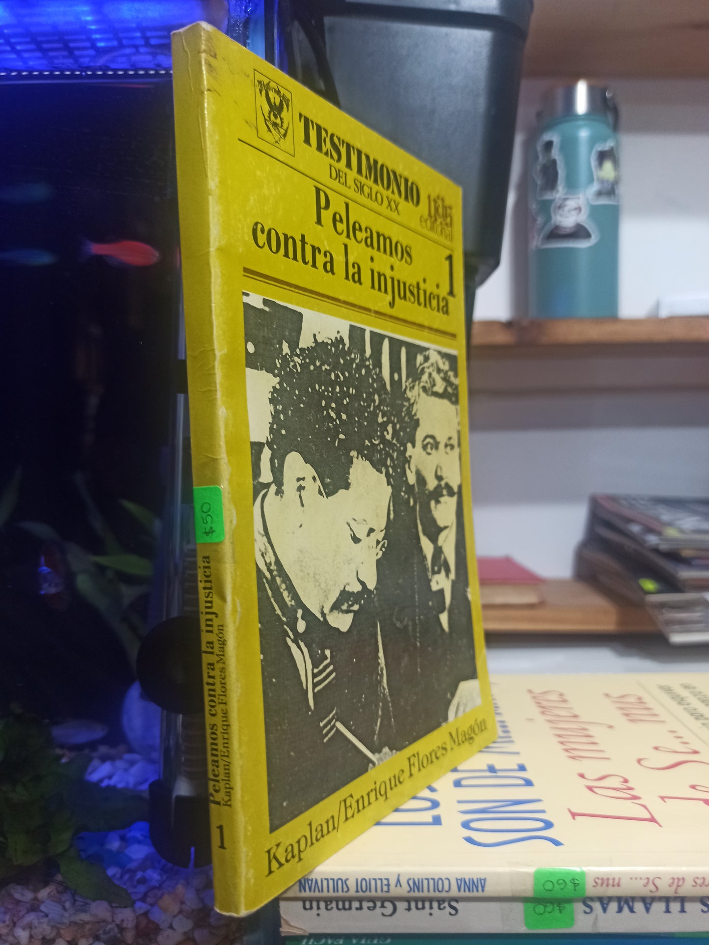 PELAMOS CONTRA LA INJUSTICIA POR ENRIQUE FLORES MAGON USADO SOCIOLOGIA JUÁREZ