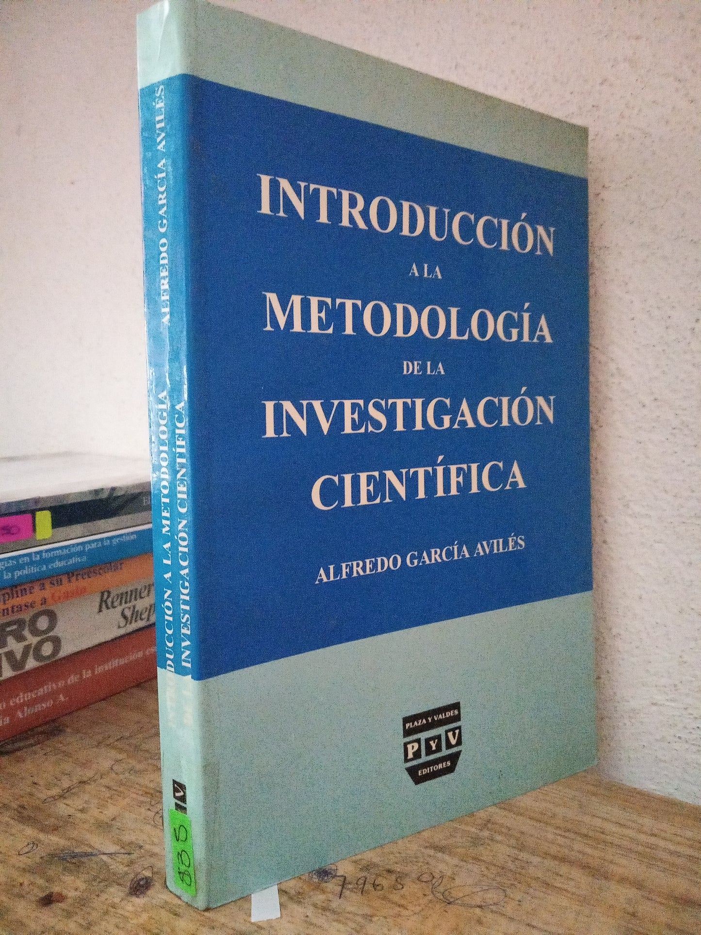 INTRODUCCIÓN A LA METODOLOGÍA DE LA INVESTIGACIÓN CIENTIFICA ALFREDO GARCIA AVILES USADO EDUCACIÓN LITERARIO 305