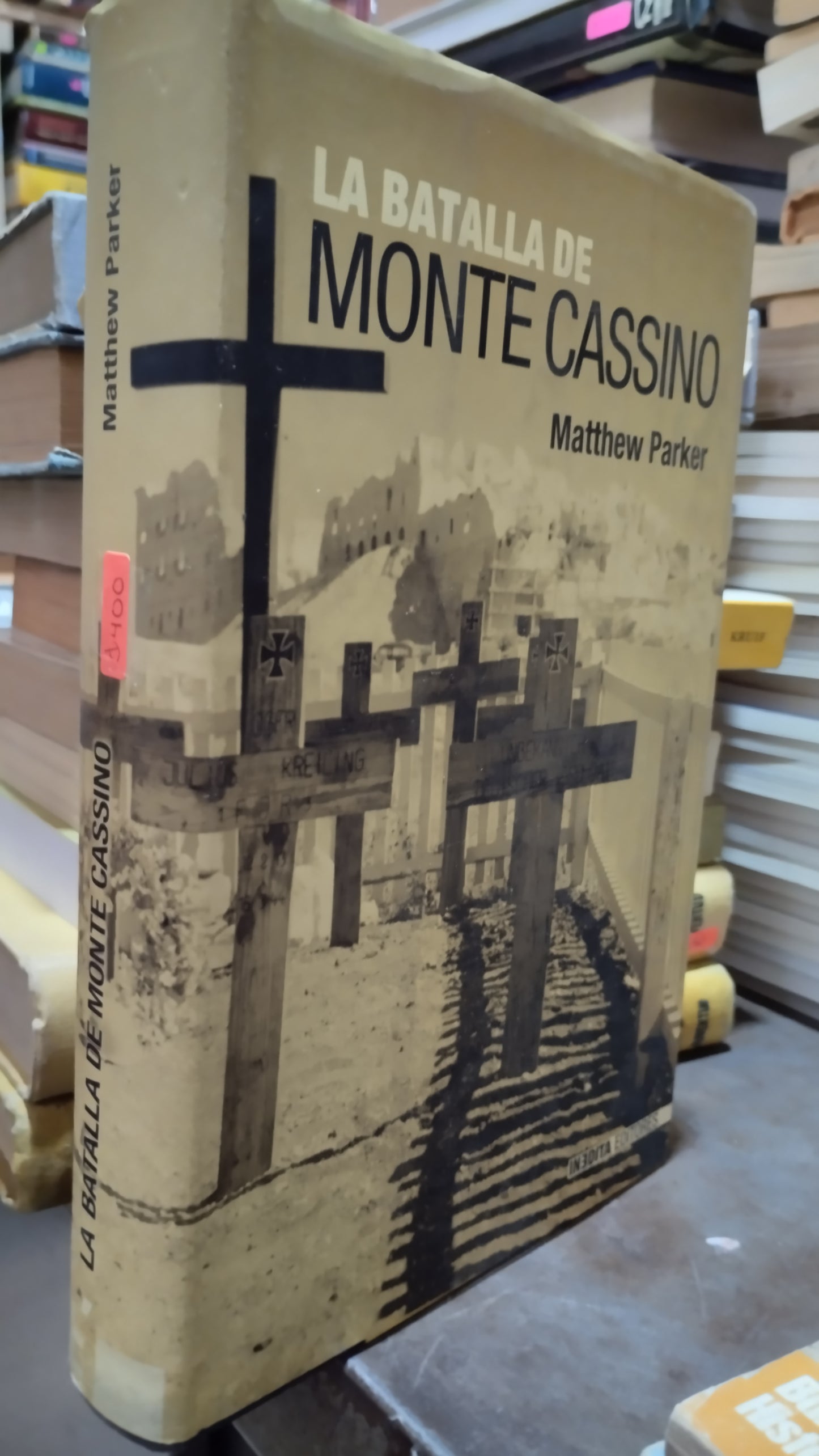 LA BATALLA DE MONTE CASSINO POR MATTHEW PARKER LIBRO HISTORIA ALDAMA