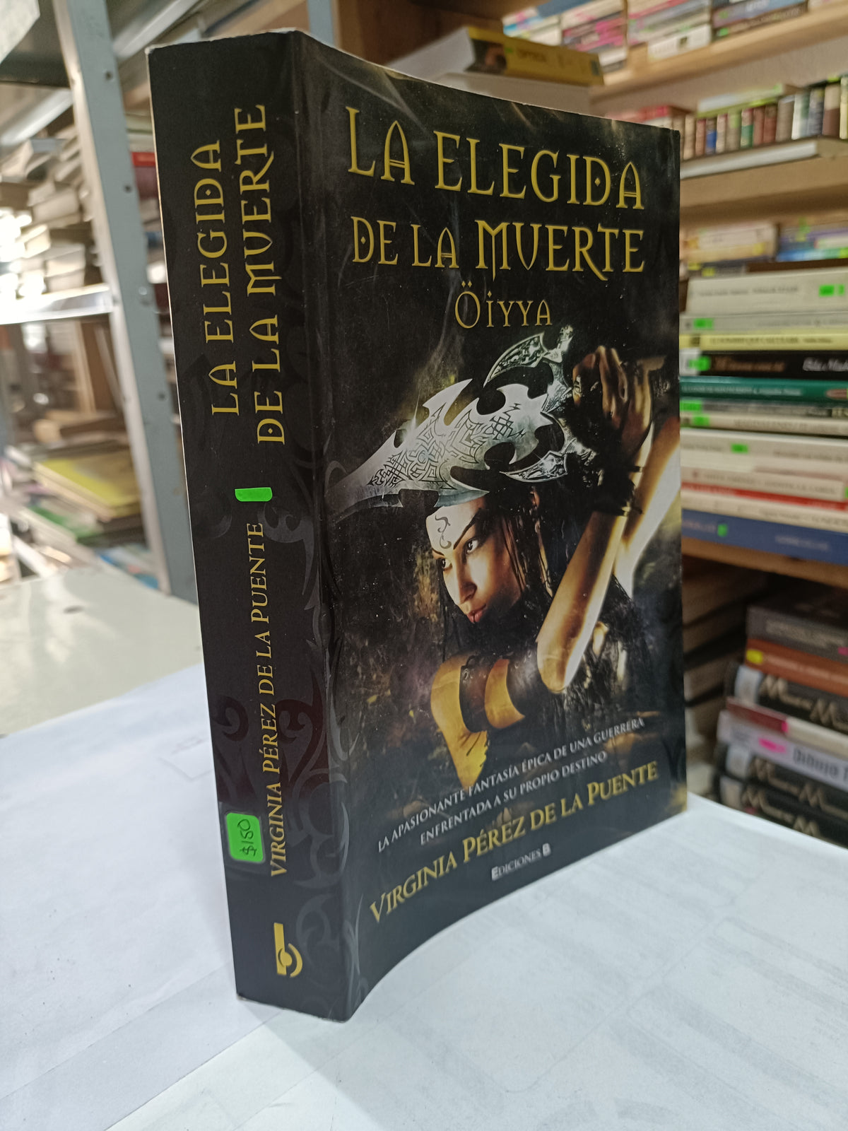 LA ELEGIDA DE LA MUERTE POR VIRGINIA PEREZ DE LA PUENTE USADO NOVELA LITERARIO 207