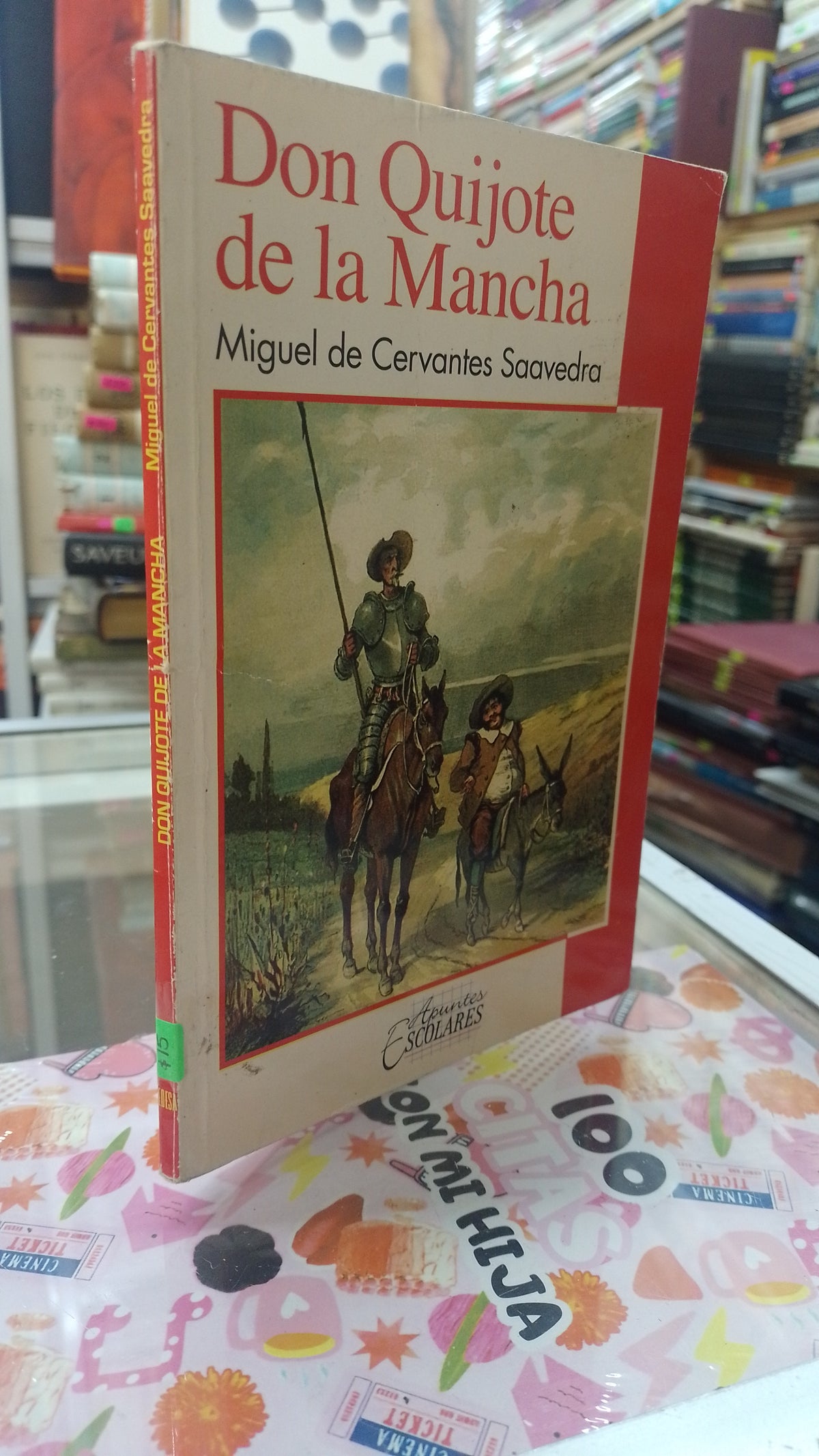 DON QUIJOTE DE LA MANCHA POR MIGUEL DE CERVANTES SAAVEDRA USADO INFANTIL JUAREZ 507