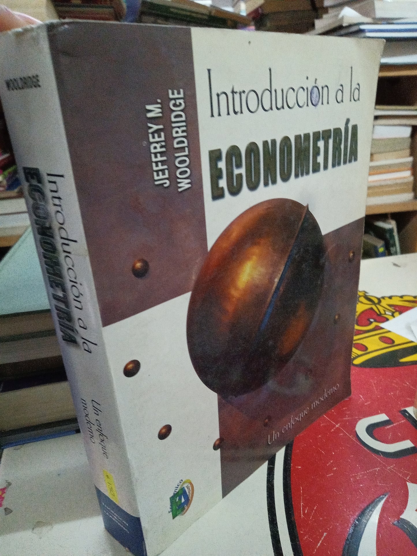 INTRODUCCION A LA ECONOMETRIA POR JEFREY M WOOLDRIDGE USADO ADMINISTRACIÓN LITERARIO 207
