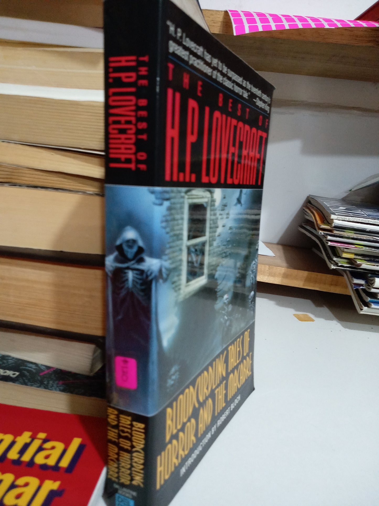 BLOODCURDLING TALES OF HORROR AND THE MACABRE POR H P LOVECRAFT USADO IDIOMAS JUÁREZ
