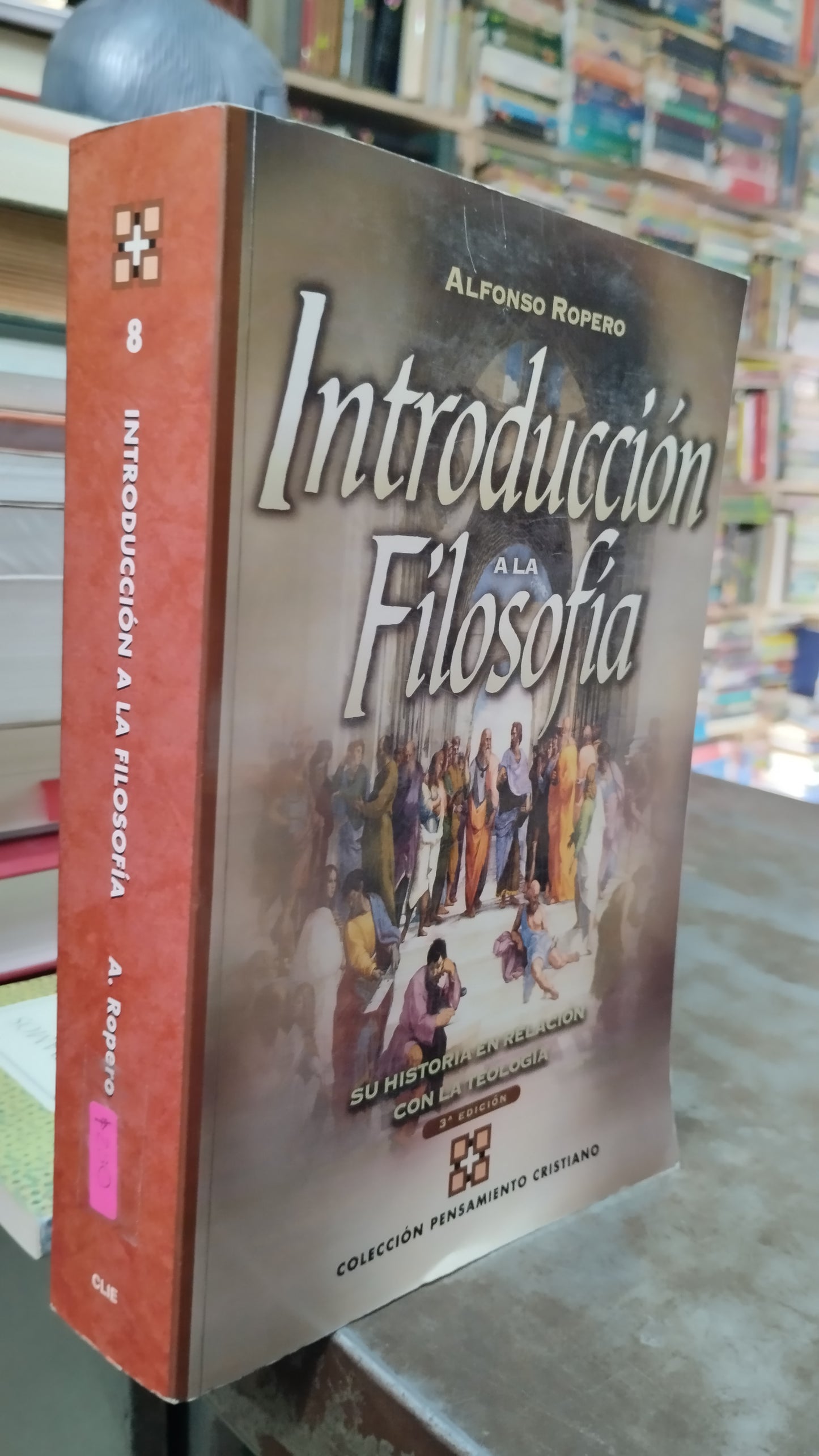 INTRODUCCION A LA FILOSOFIA POR ALFONSO ROPERO LIBRO USADO SOCIOLOGIA ALDAMA