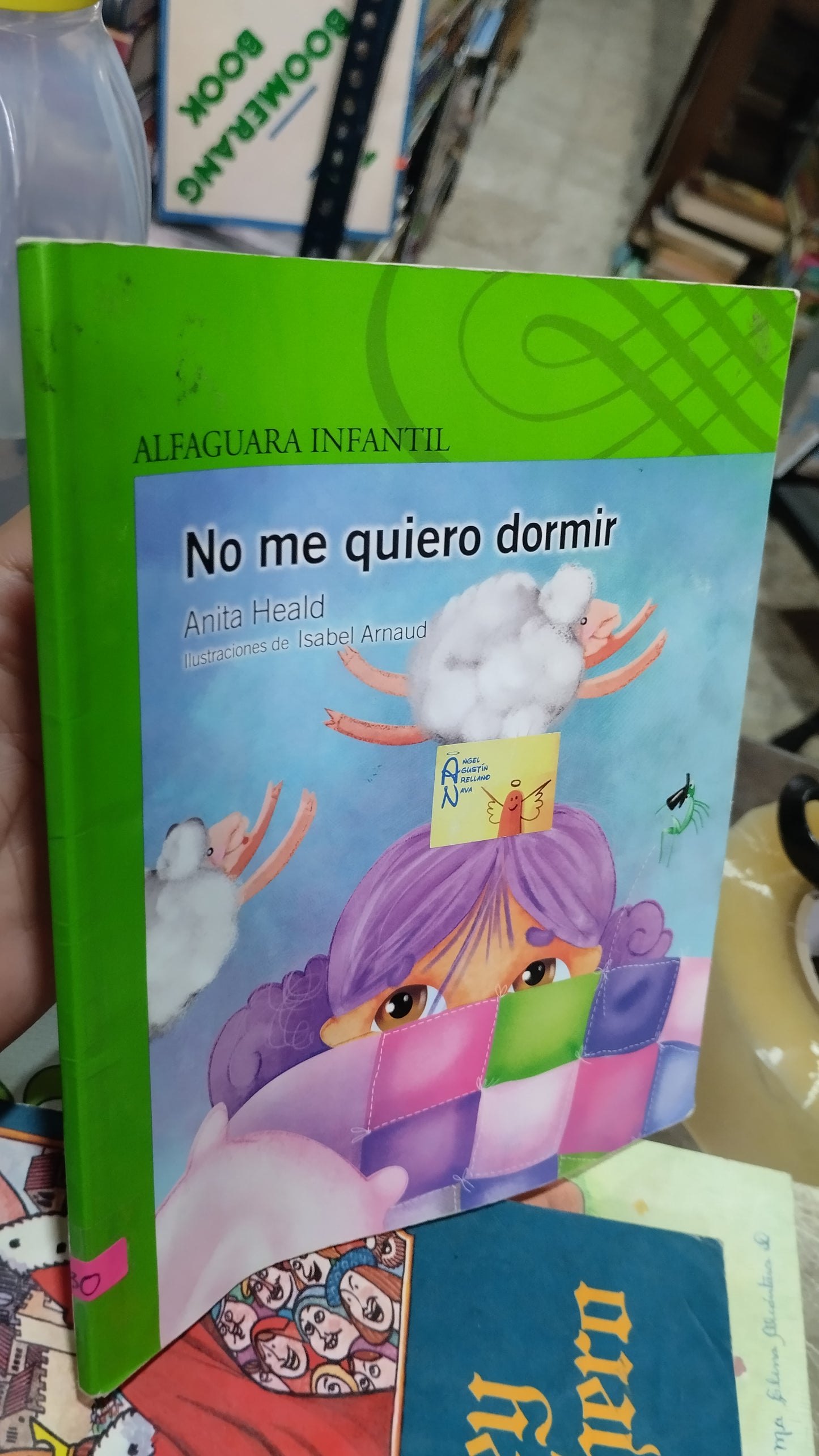NO ME QUIERO DORMIR POR ANITA HEALD LIBRO USADO INFANTIL ALDAMA