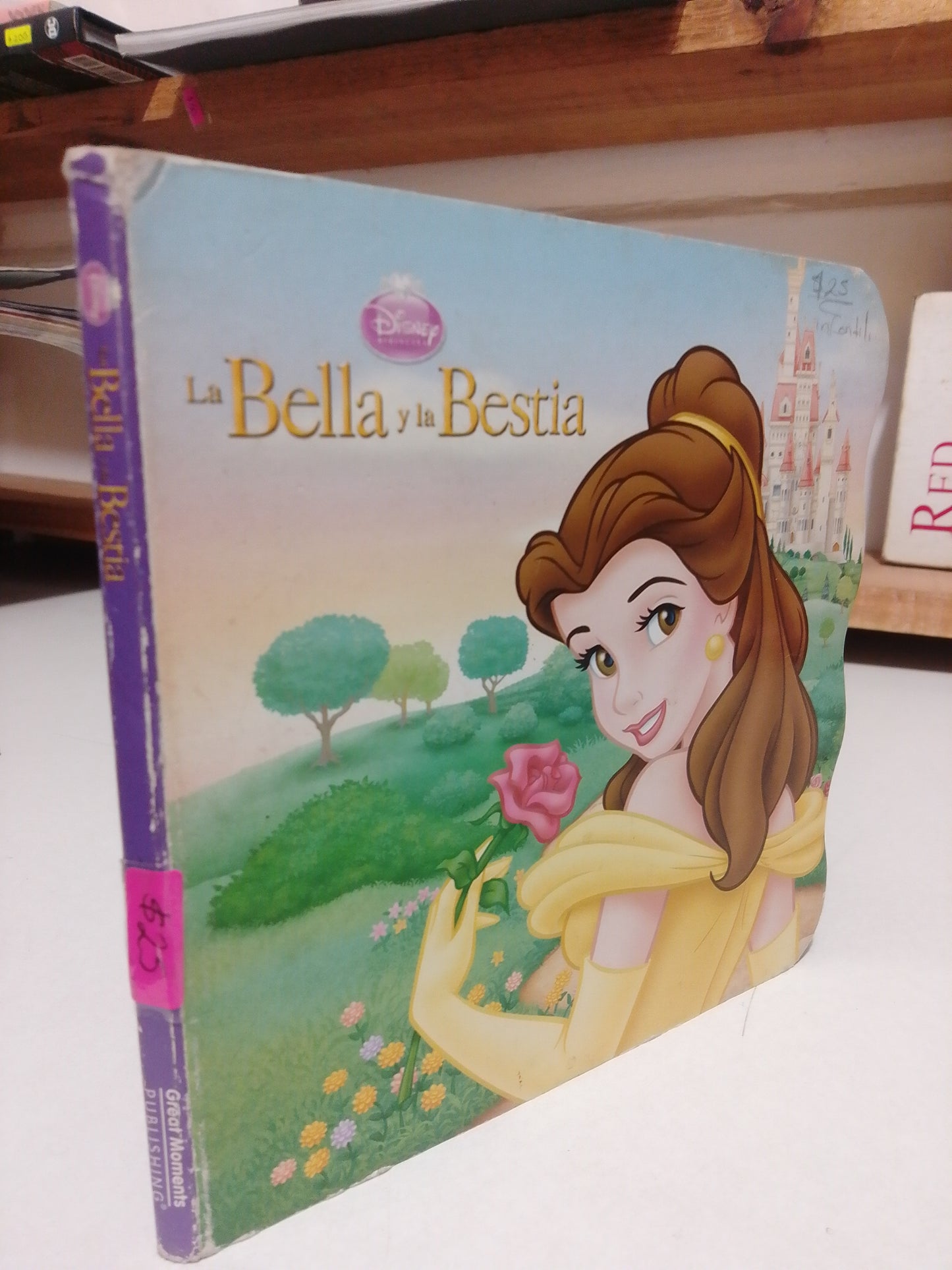 LA BELLA Y LA BESTIA DISNEY PRINCESAS USADO INFANTIL JUÁREZ