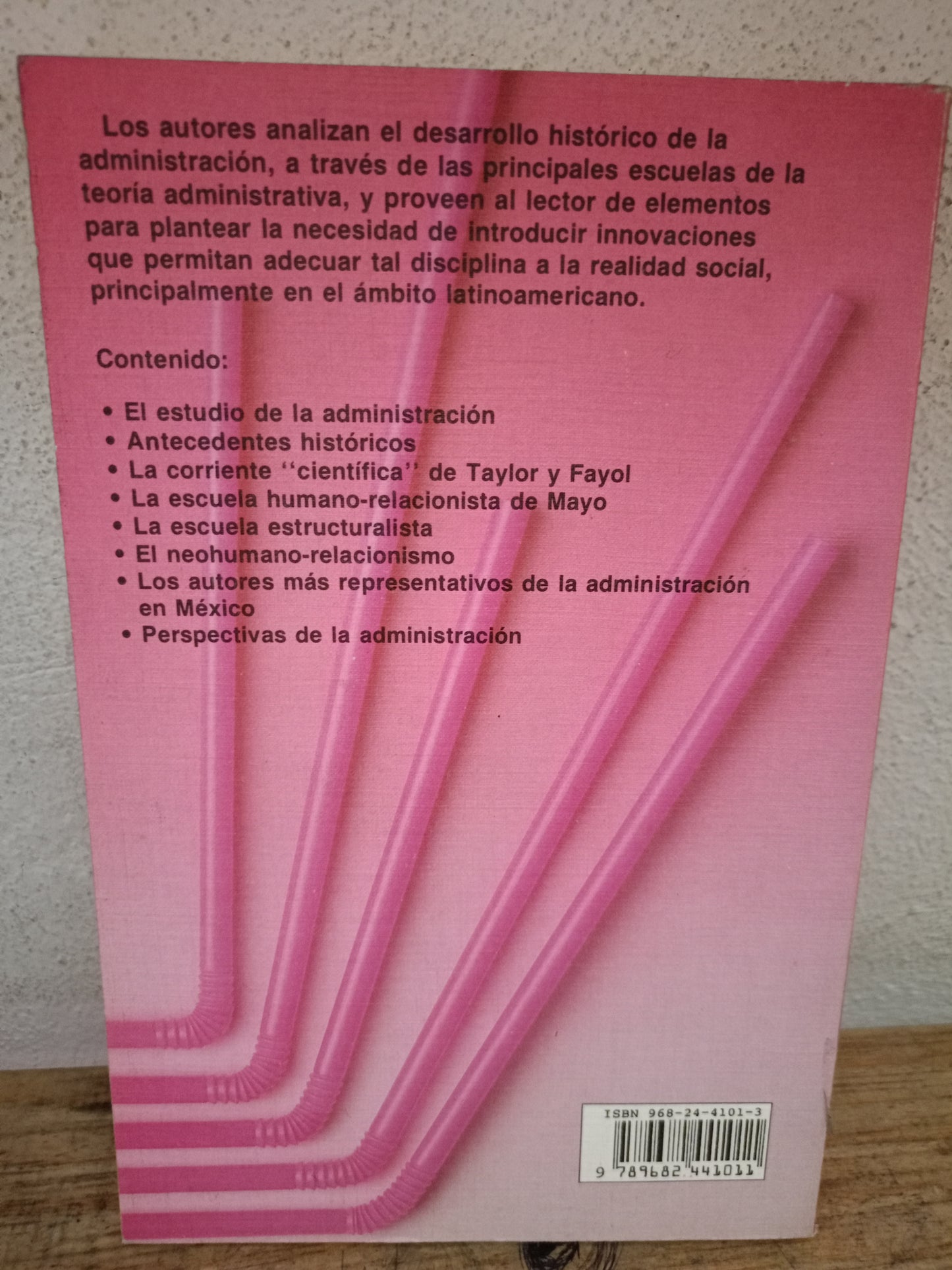 ORÍGENES Y PERSPECTIVAS DE LA ADMINISTRACIÓN POR ADALBERTO RÍOS SZALAY Y ANDRÉS PANIAGUA ADUNA USADO ADMINISTRACIÓN LITERARIO 305