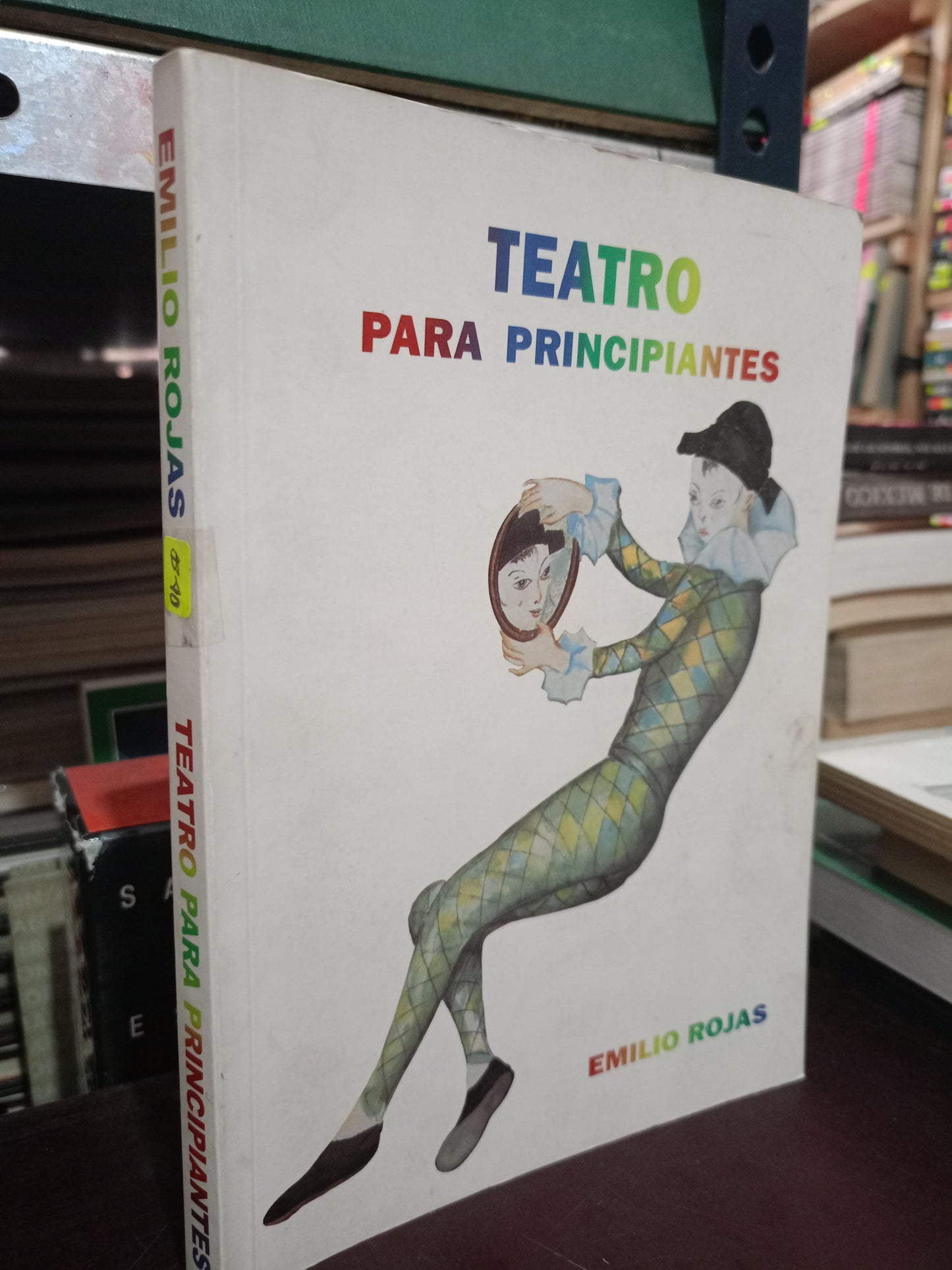TEATRO PARA PRINCIPIANTES POR EMILIO ROJAS USADO NOVELA LITERARIO 305