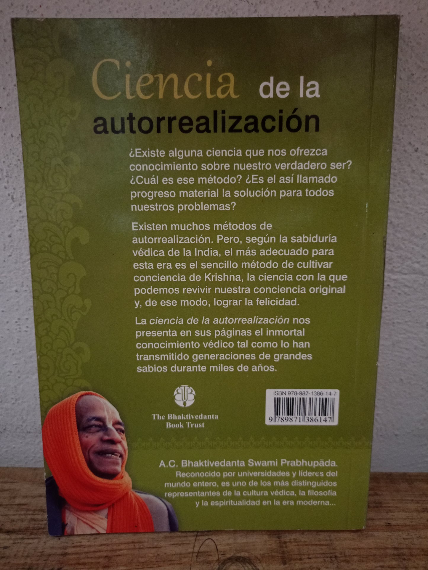 CIENCIA DE LA AUTORREALIZACIÓN POR A.C. BHAKTIVEDANTA SWAMI PRABHUPĀDA USADO SUPERACIÓN PERSONAL LITERARIO 305