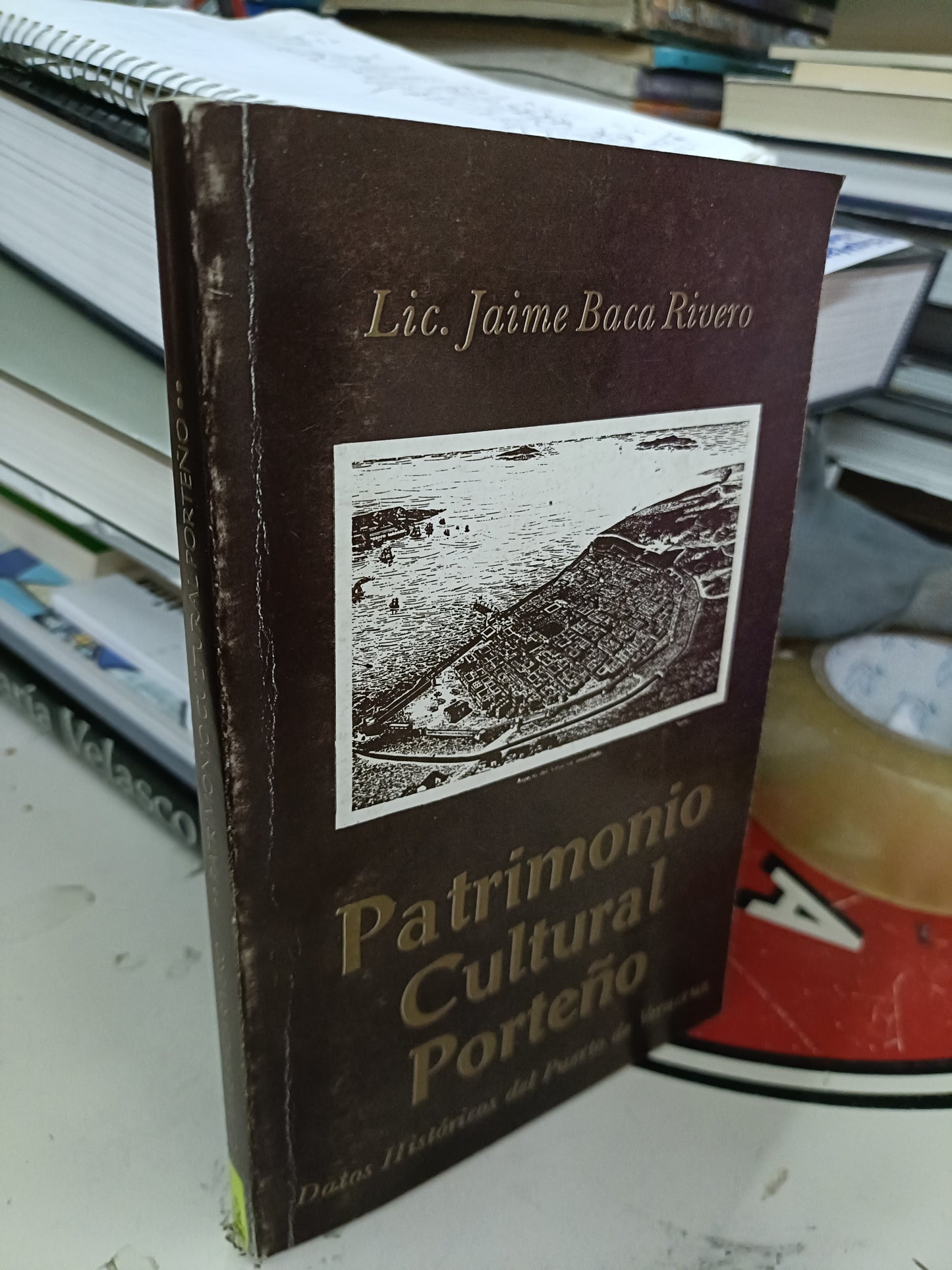 PATRIMONIO CULTURAL PORTEÑO POR LIC. JAIME BACA RIVERO USADO HISTORIA LITERARIO 207