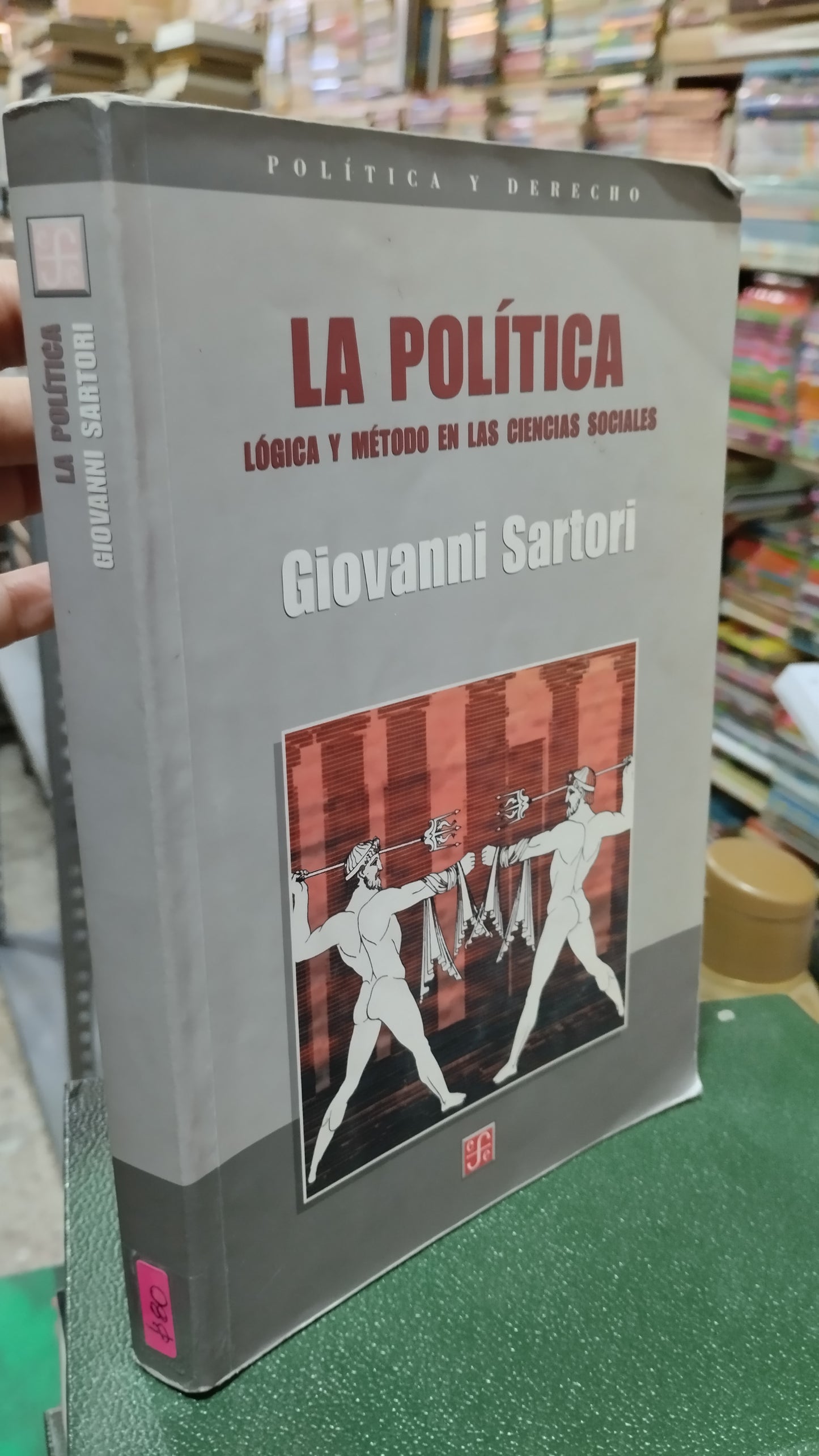LA POLITICA POR GIOVANNI SARTORI LIBRO USADO POLITICA ALDAMA