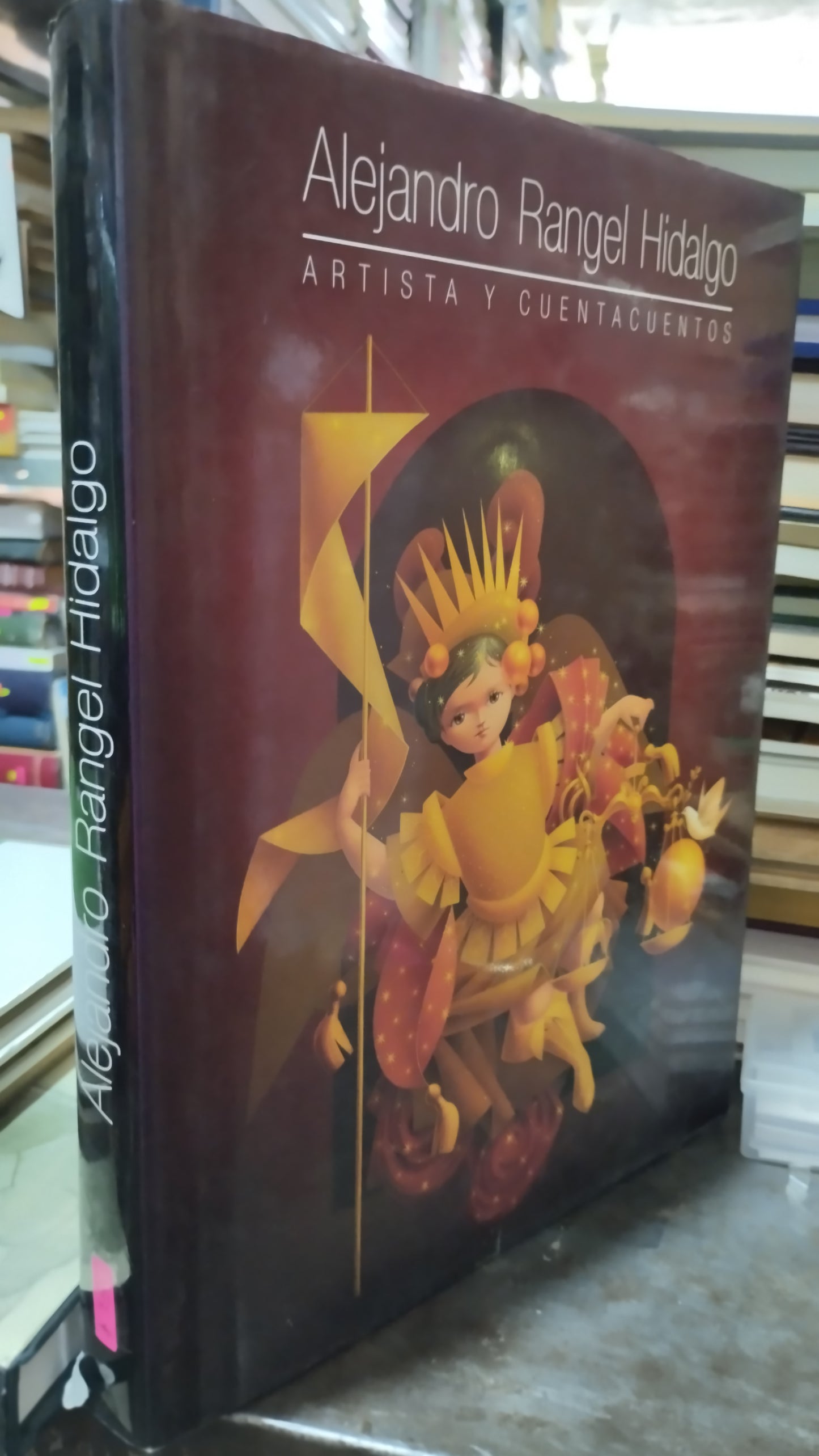 ALEJANDRO RANGEL HIDALGO ARTISTA Y CUENTACUENTOS LIBRO USADO ARTE ALDAMA
