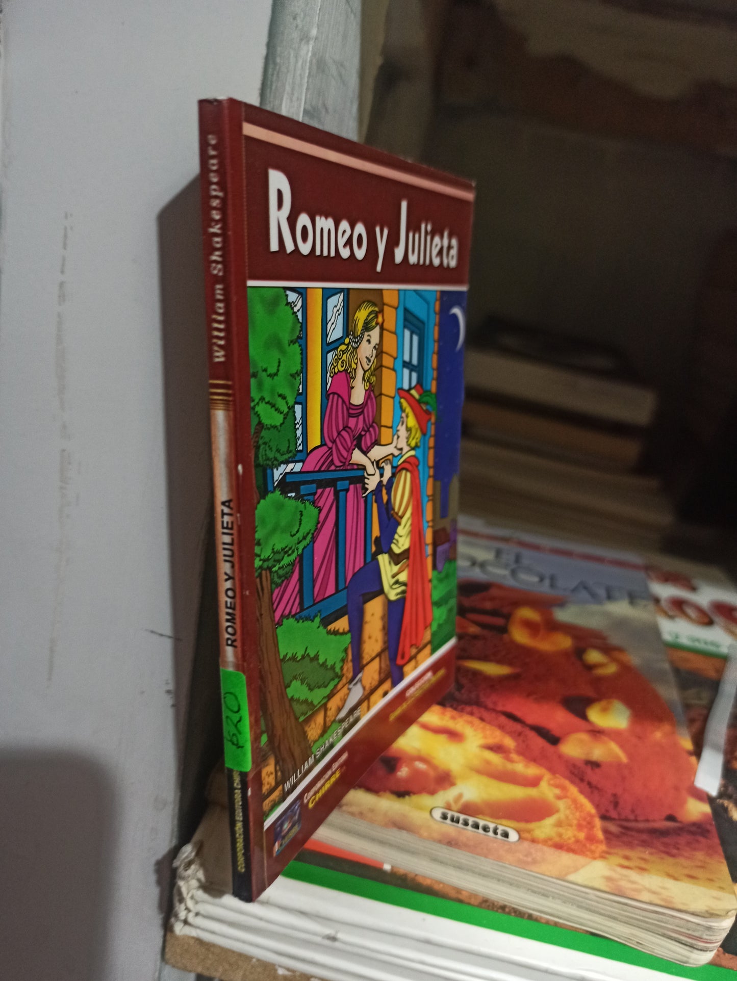 ROMEO Y JULIETA POR WILLIAM SHAKESPEARE USADO INFANTILES JUÁREZ