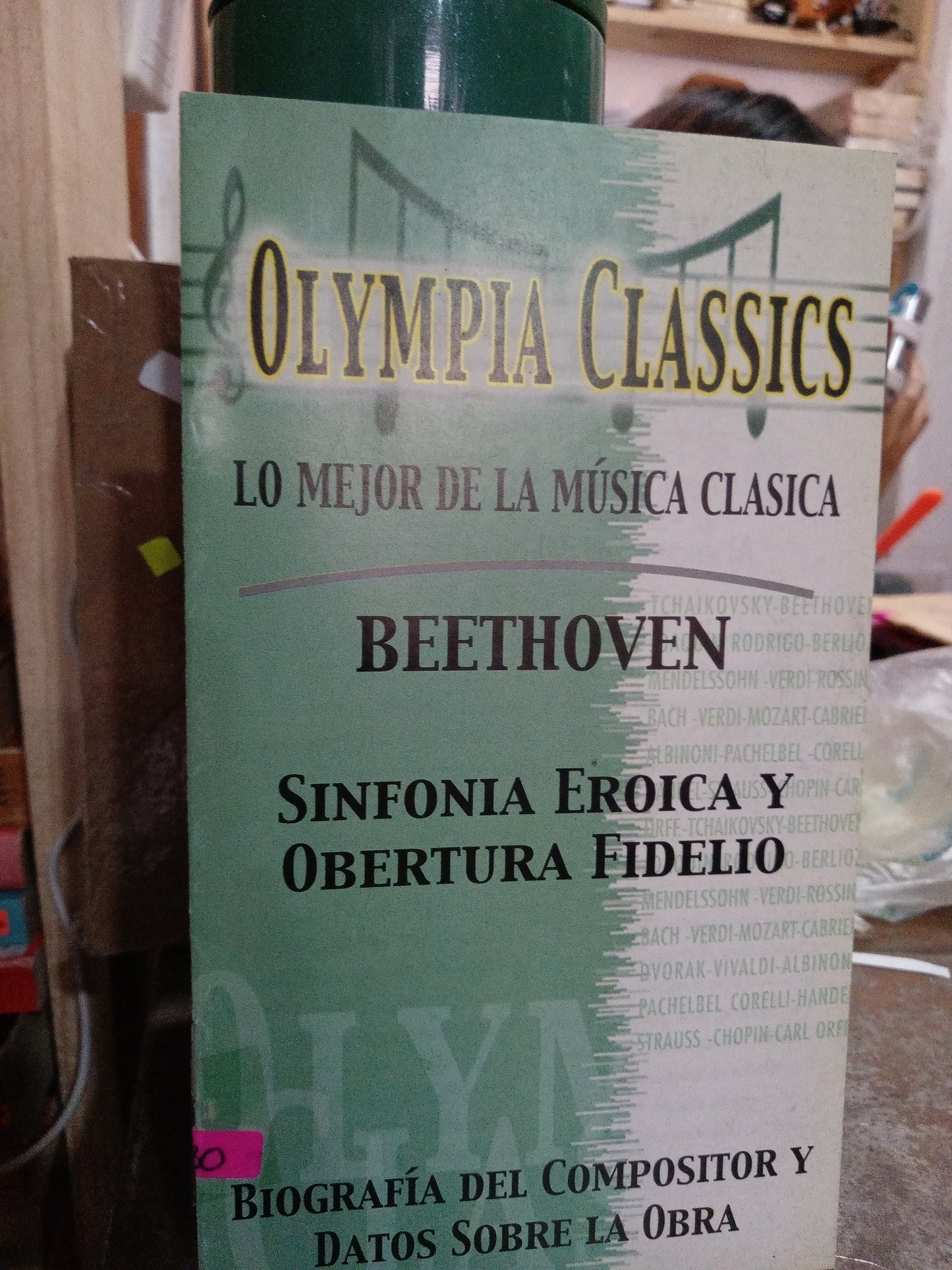 OLYMPIA CLASSICS BEETHOVEN SINFONIA EROICA USADO MUSICA ALDAMA