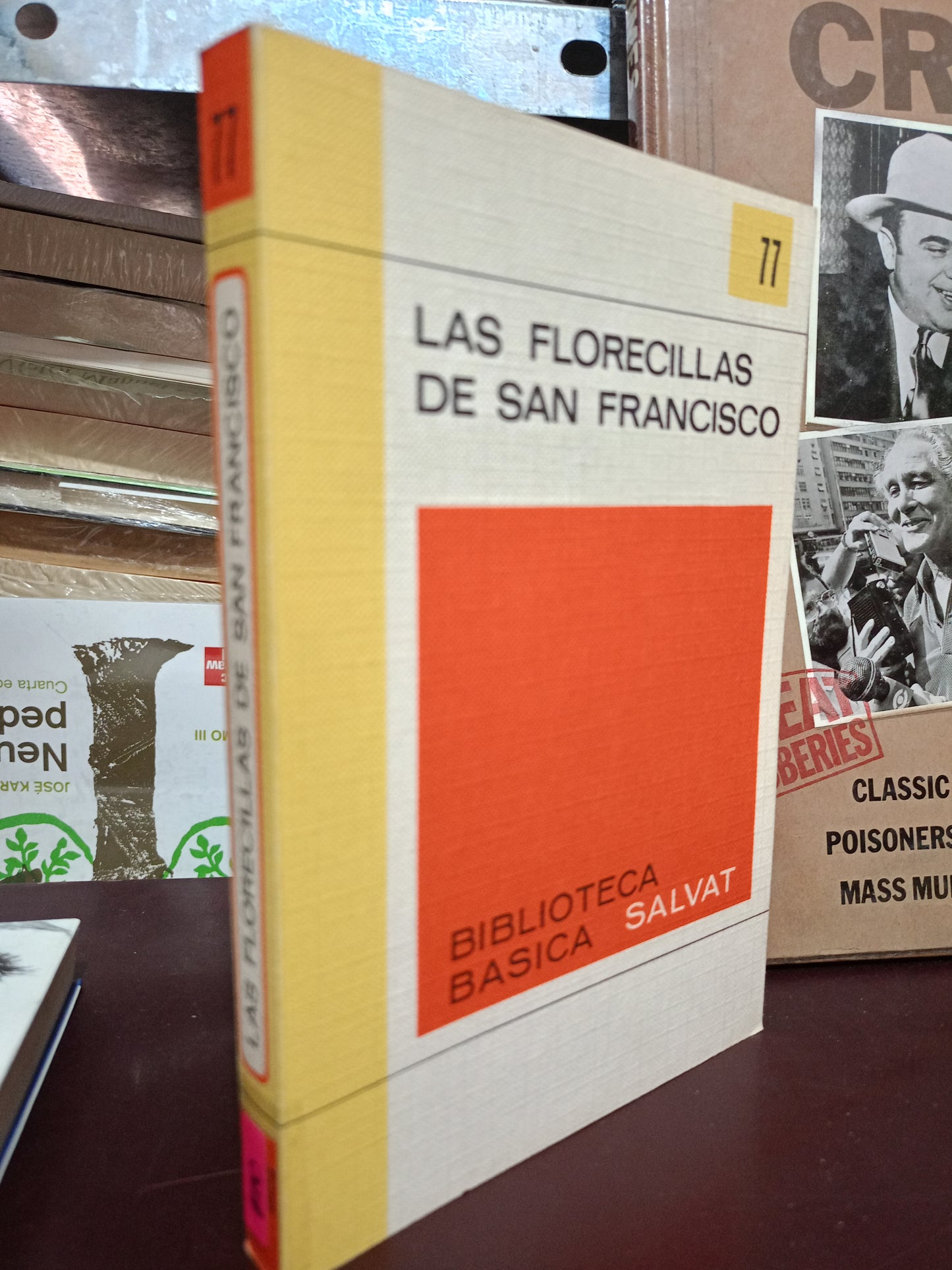 LAS FLORECILLAS DE SAN FRANCISCO USADO NOVELA LITERARIO 305