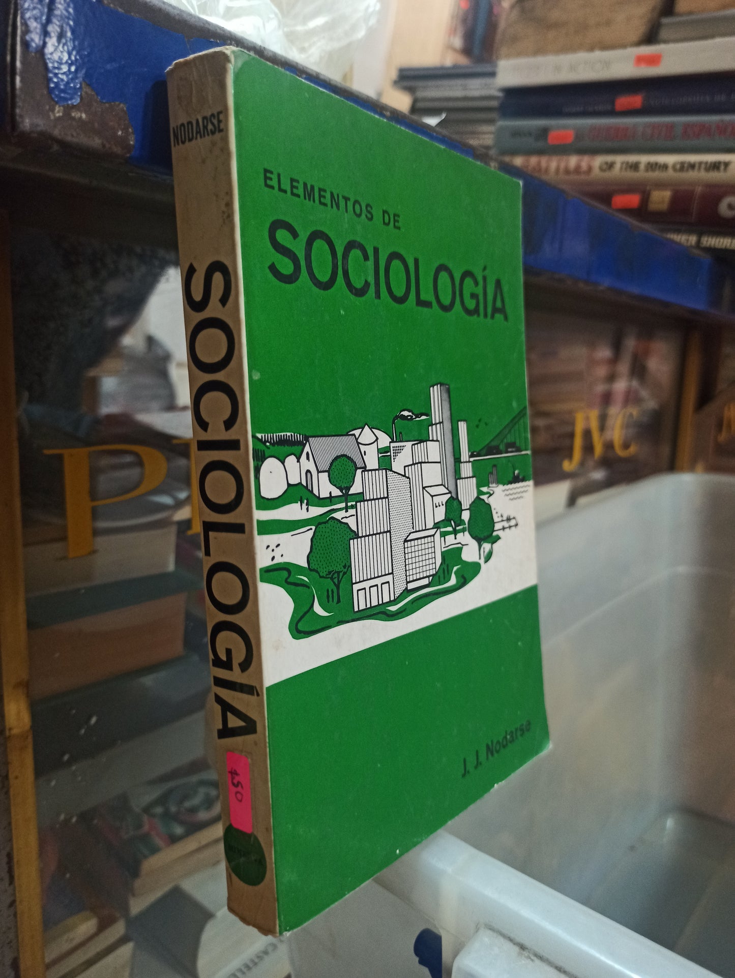 ELEMENTOS DE SOCIOLOGIA POR J.J NODARSE USADO SOCIOLOGÍA ALDAMA