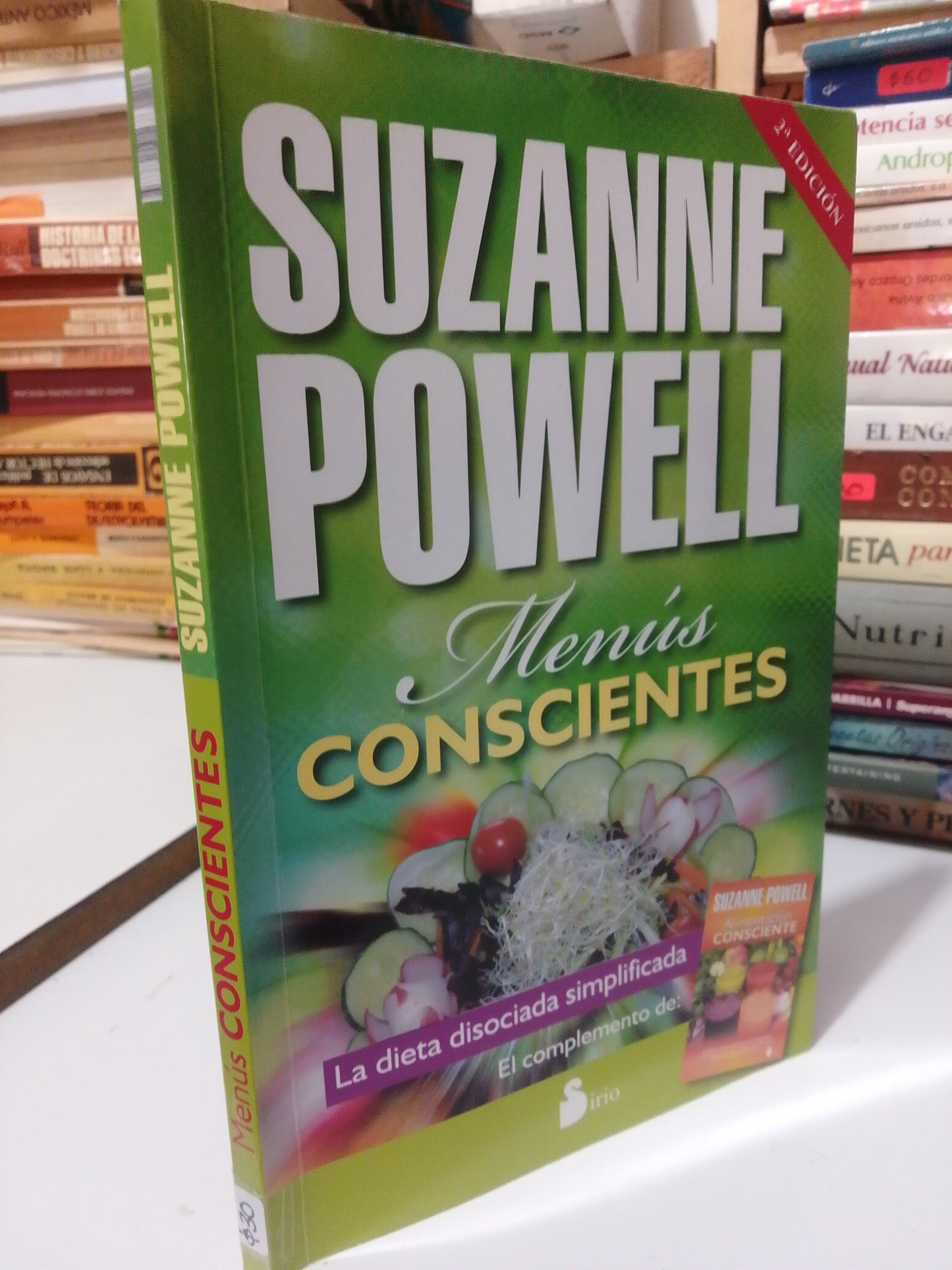 MENUS CONSCIENTES POR SUZANNE POWELL USADO COCINA JUAREZ