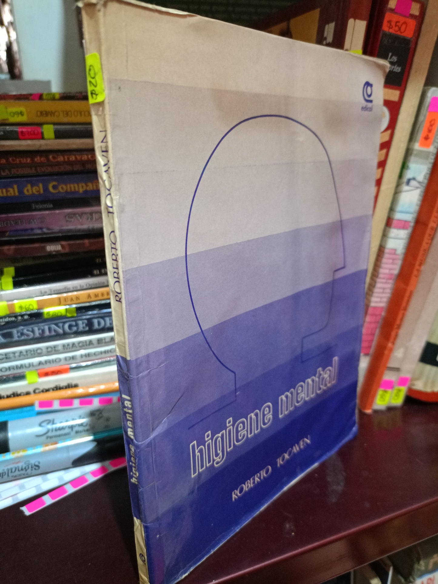HIGIENE MENTAL ROBERTO TOCAVEN USADO PSICOLOGIA LITERARIO 305
