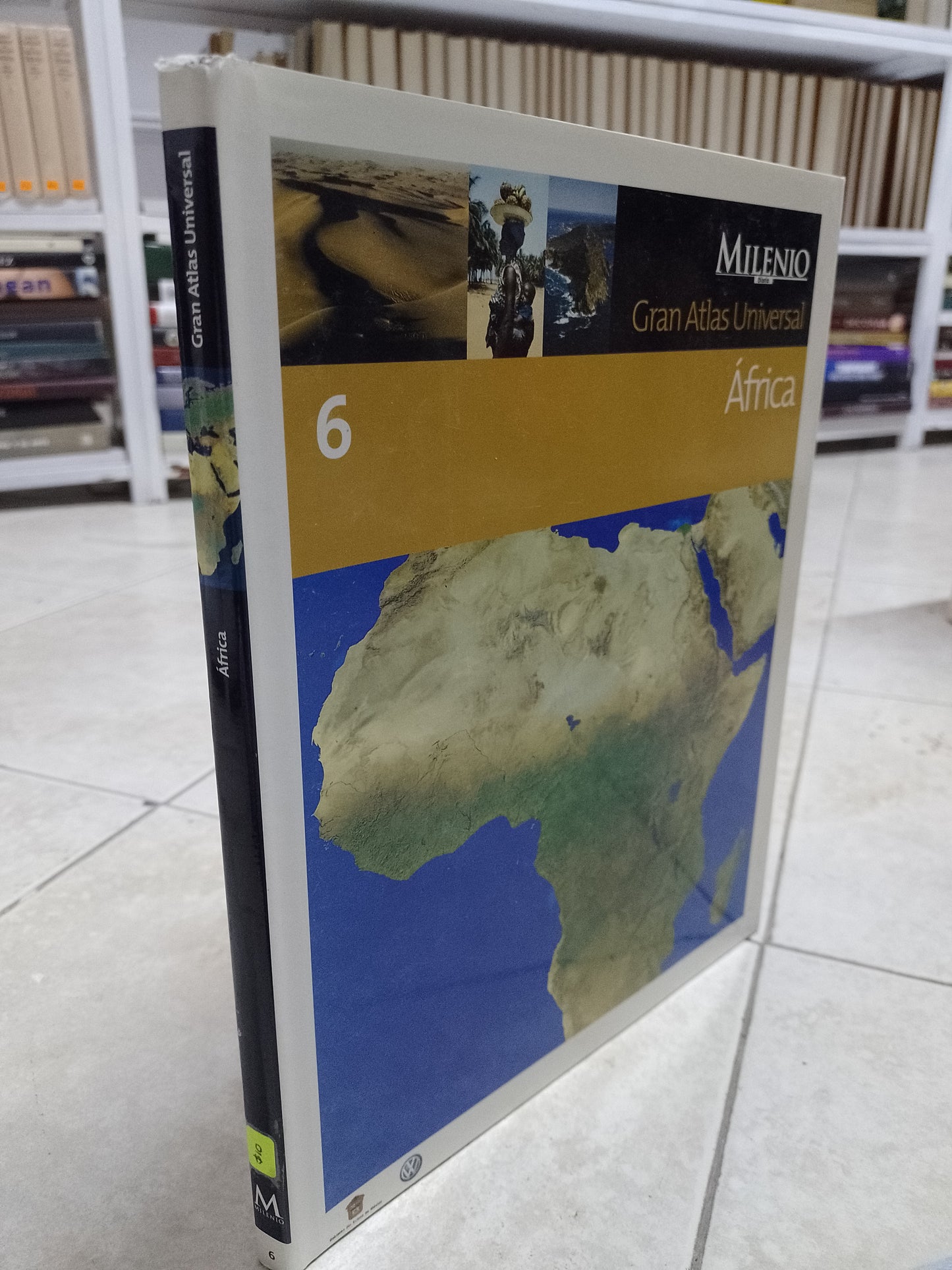 AFRICA 6 POR GRAN ATLAS UNIVERSAL USADO GEOGRAFIA JUAREZ 515