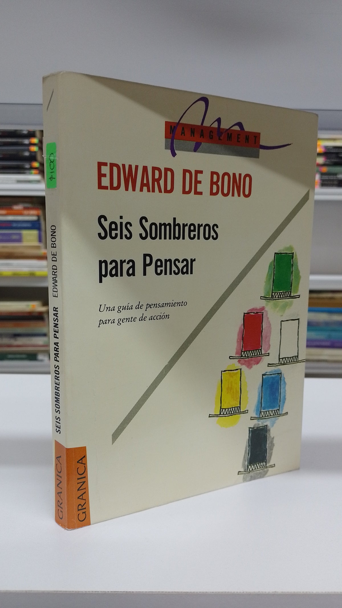 SEIS SOMBREROS PARA PENSAR POR EDWARD DE BONO USADO SUPERACION PERSONAL JUAREZ 515