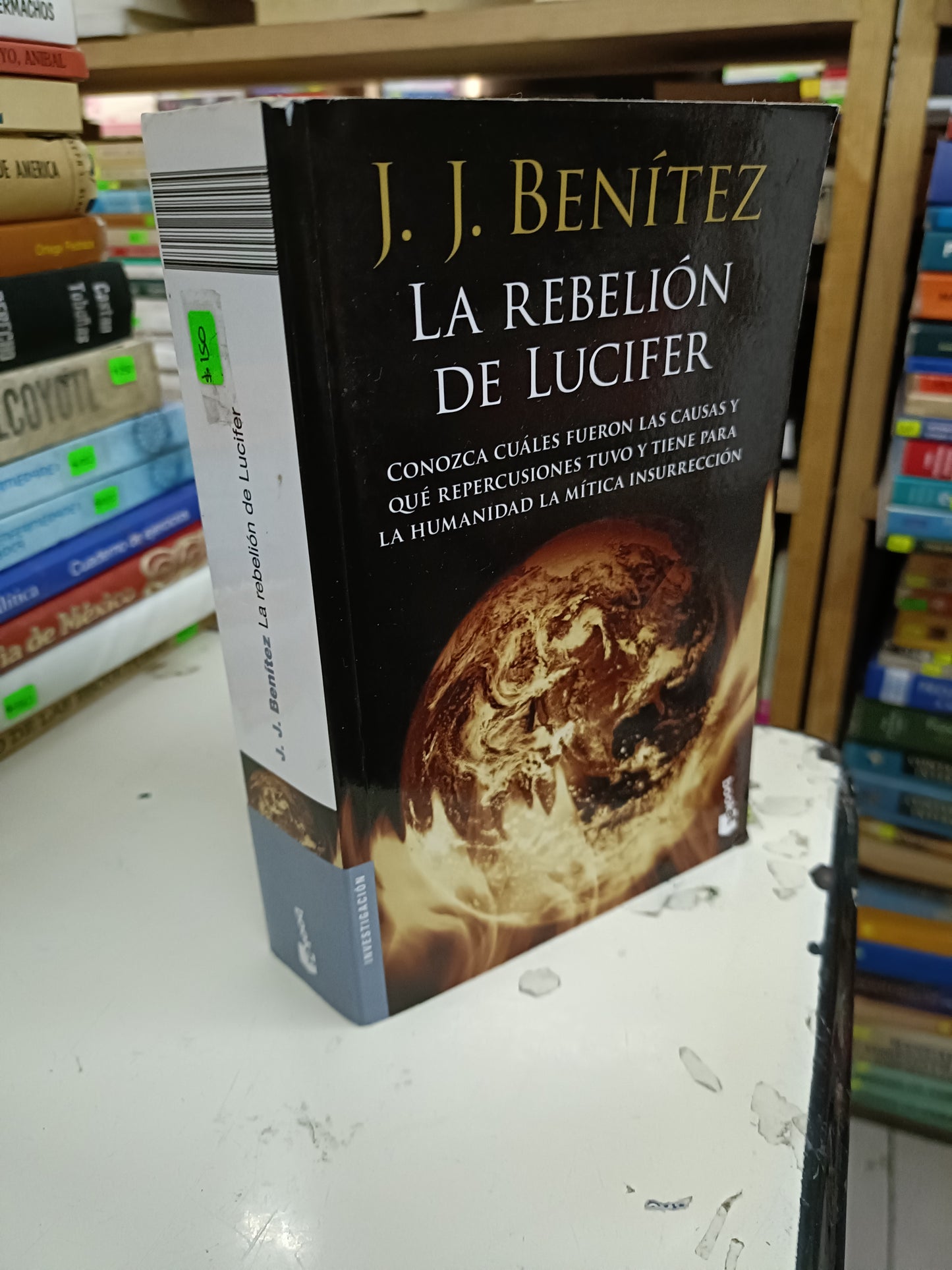 LA REBELIÓN DE LUCIFER POR J.J. BENÍTEZ USADO NOVELA LITERARIO 207