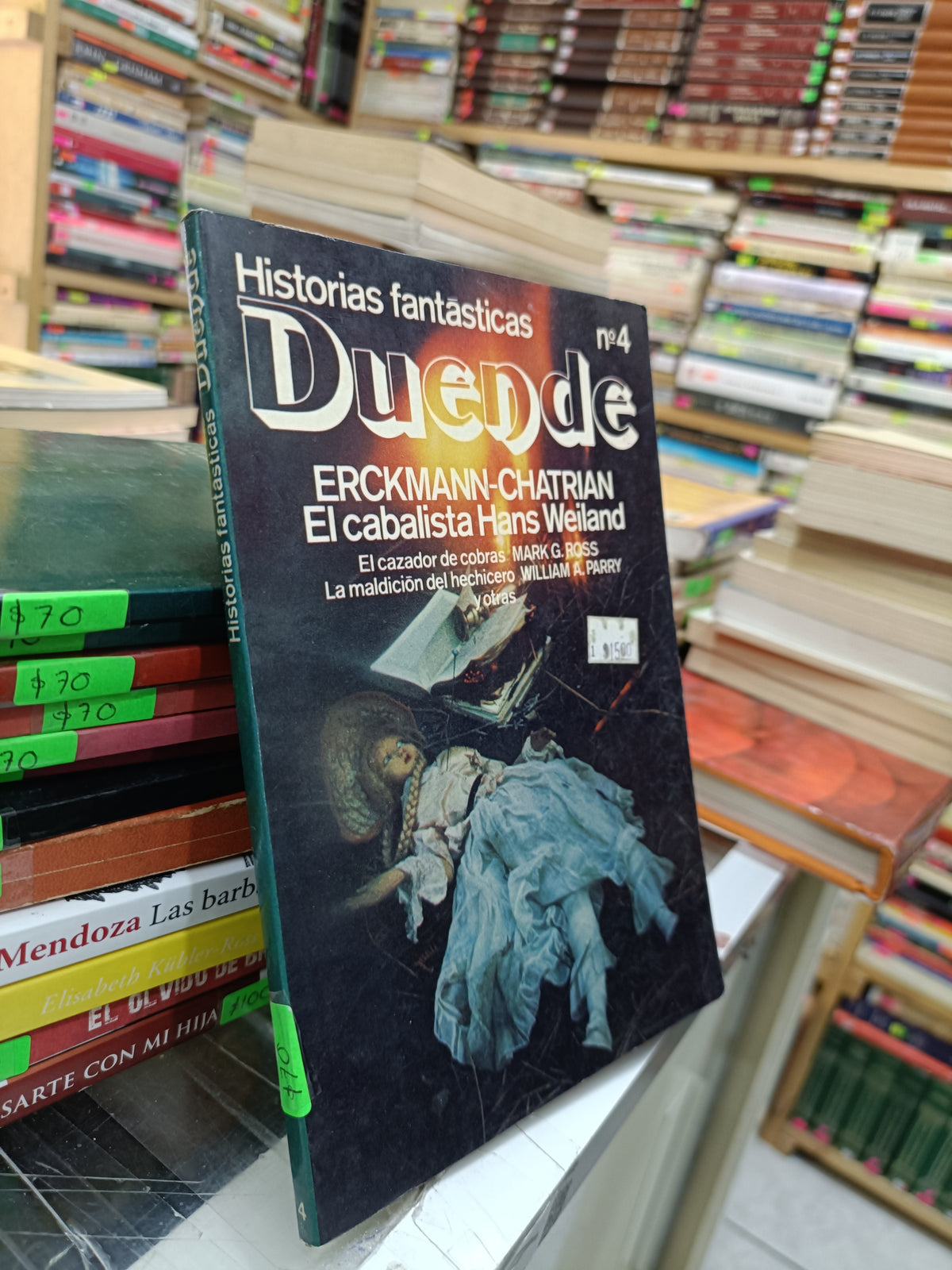 HISTORIA FANTASTICAS DUENDE 4 PIR ERXKMANN CHATRIAN USADO NOVELA JUAREZ 515