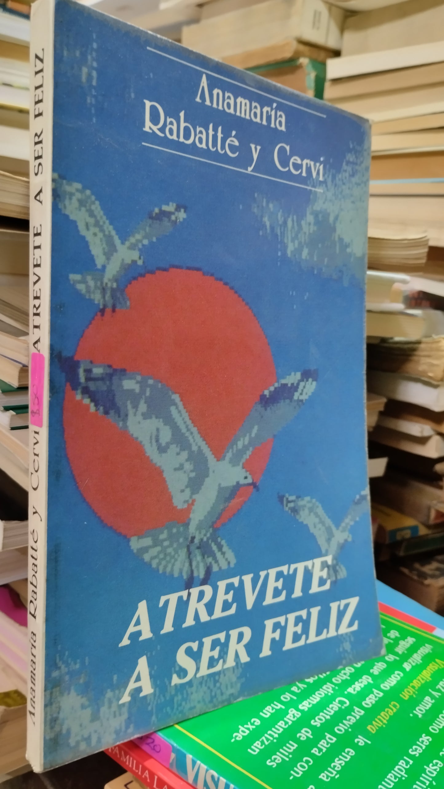 ATREVETE A SER FELIZ POR ANAMARIA RABATTE Y CERVI LIBRO USADO SUPERACION PERSONAL ALDAMA