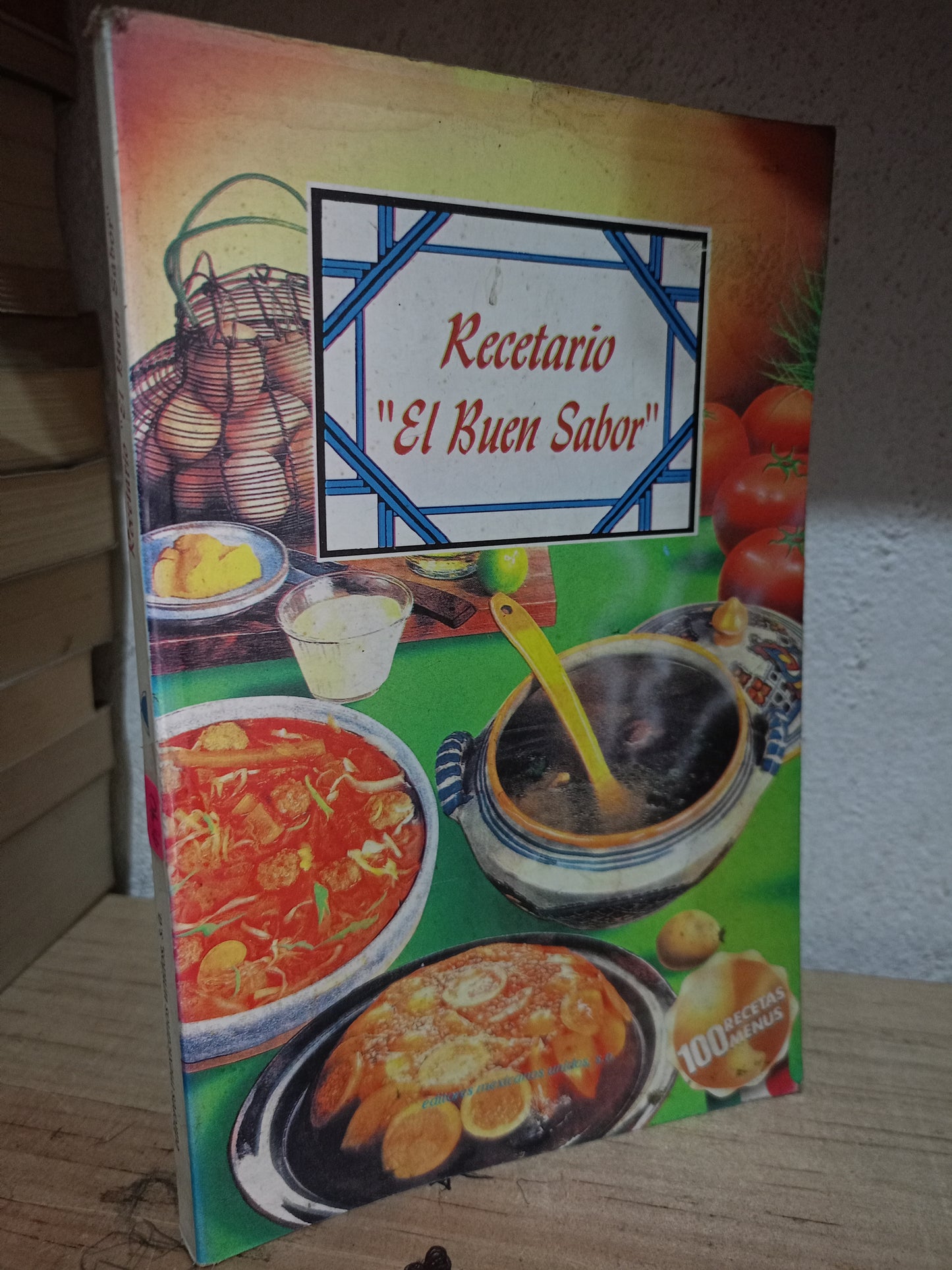 RECETARIO EL BUEN SABOR USADO COCINA LITERARIO 305