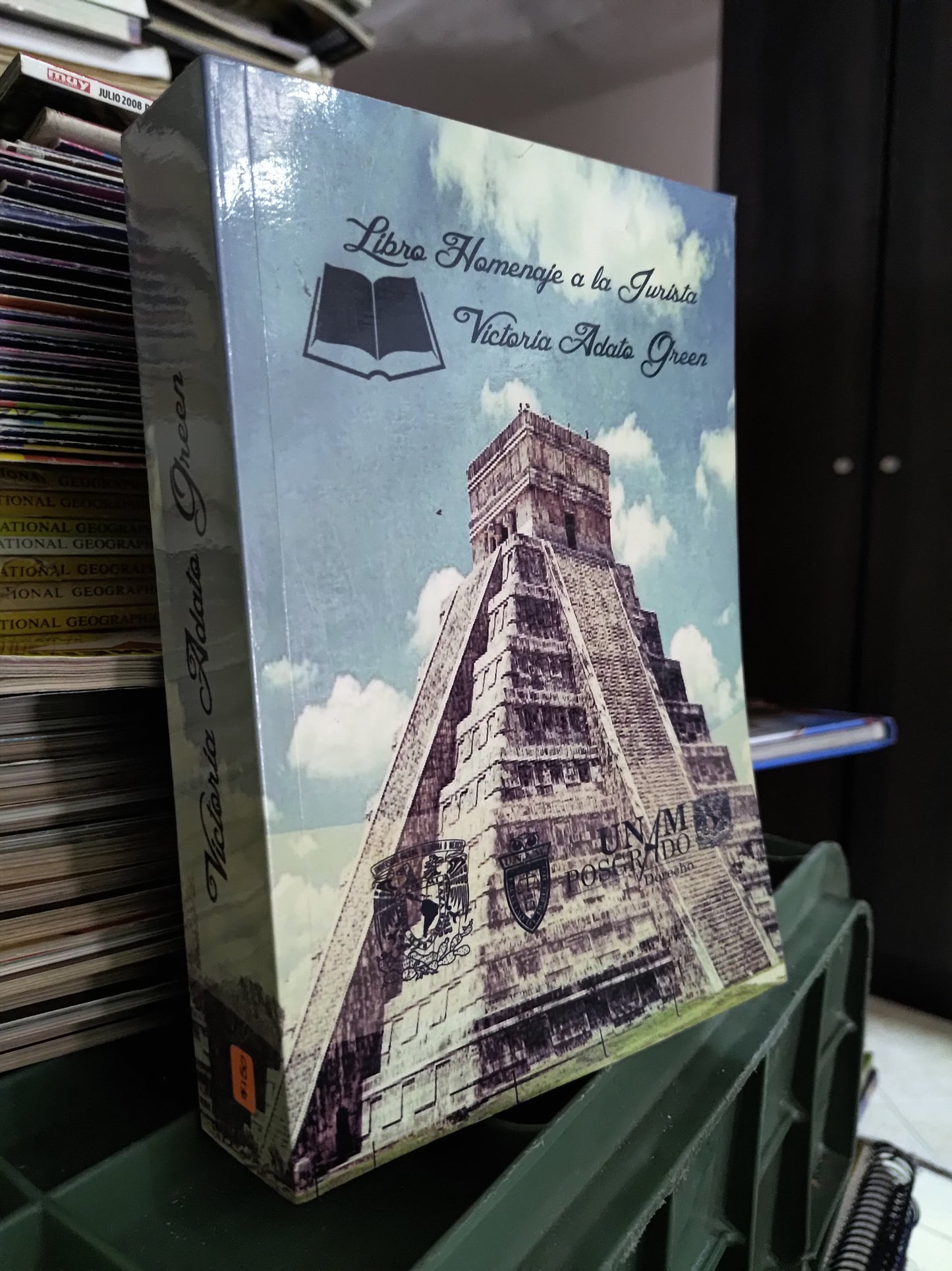 LIBRO HOMENAJE A LA JURISTA VICTORIA ADATO GREEN POR LA UNAM USADO DERECHO JUAREZ 515