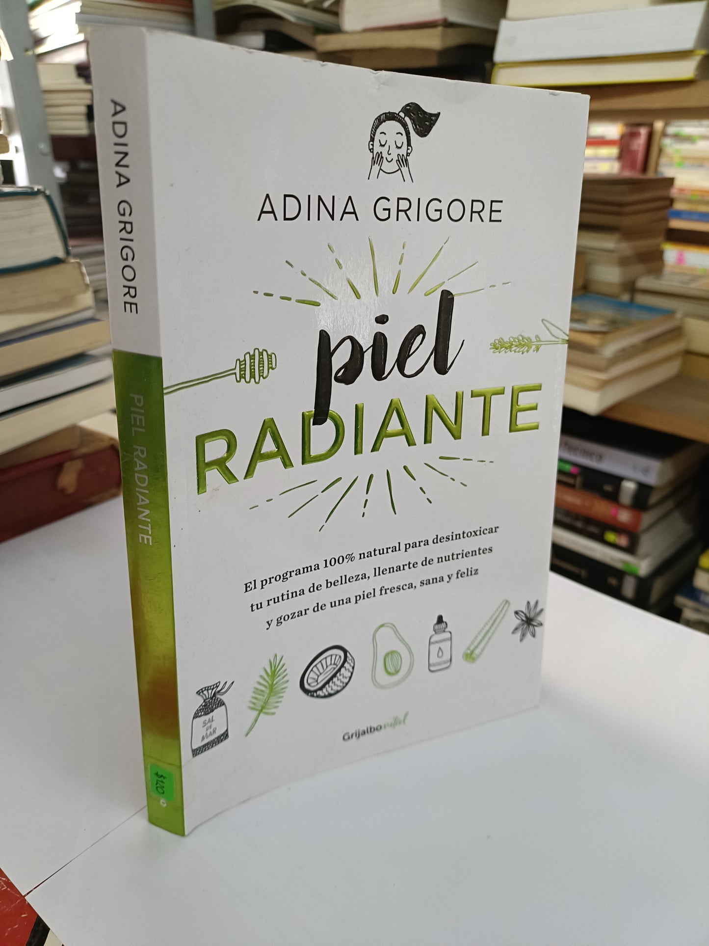 PIEL RADIANTE POR ADINA GRIGORE USADO SALUD LITERARIO 207