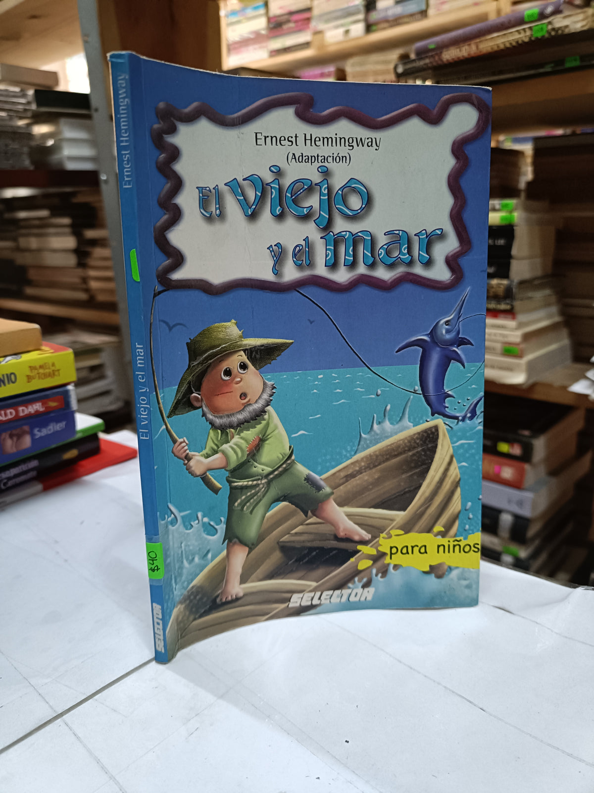 EL VIAJO Y EL MAR POR ERNEST HEMINGWAY USADO INFANTIL LITERARIO 207