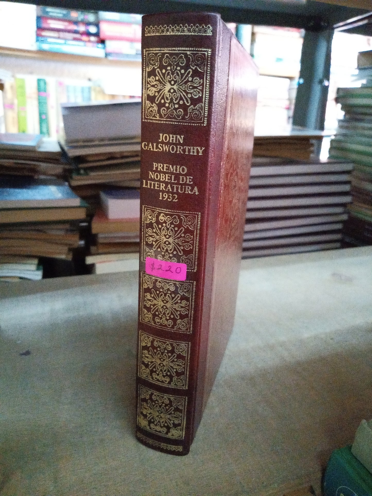 PREMIO NOBEL DE LITERATURA 1932 POR JOHN GALSWORTHY USADO NOVELA LITERARIO
