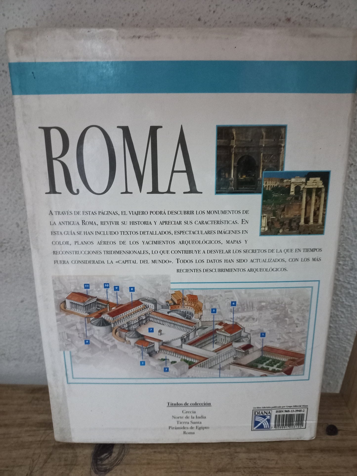 GUÍA DE ARQUEOLOGÍA ROMA POR SOFIA PESCARIN USADO HISTORIA LITERARIO 305