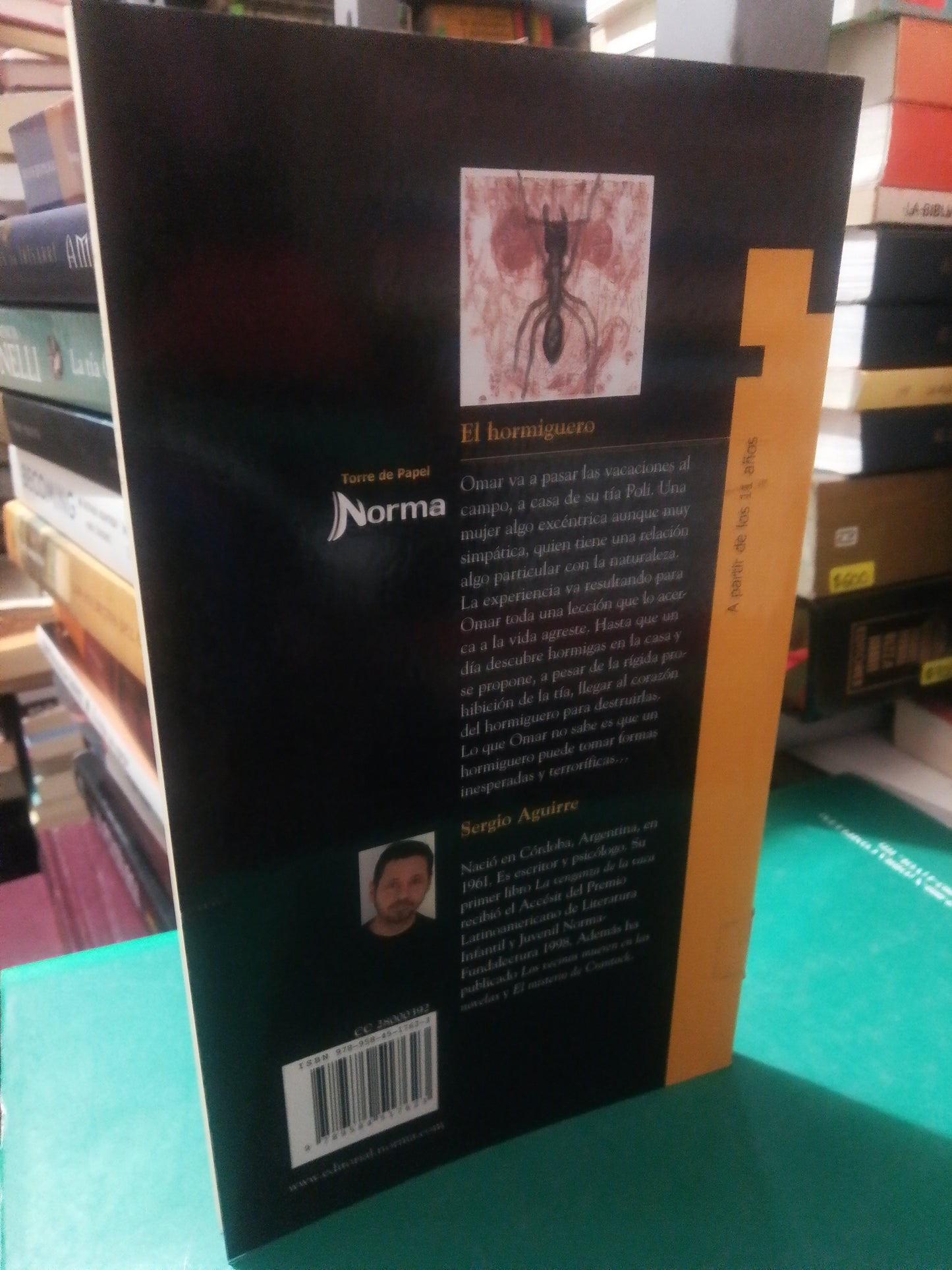 EL HORMIGUERO POR SERGIO AGUIRRE USADO NOVELA JUÁREZ