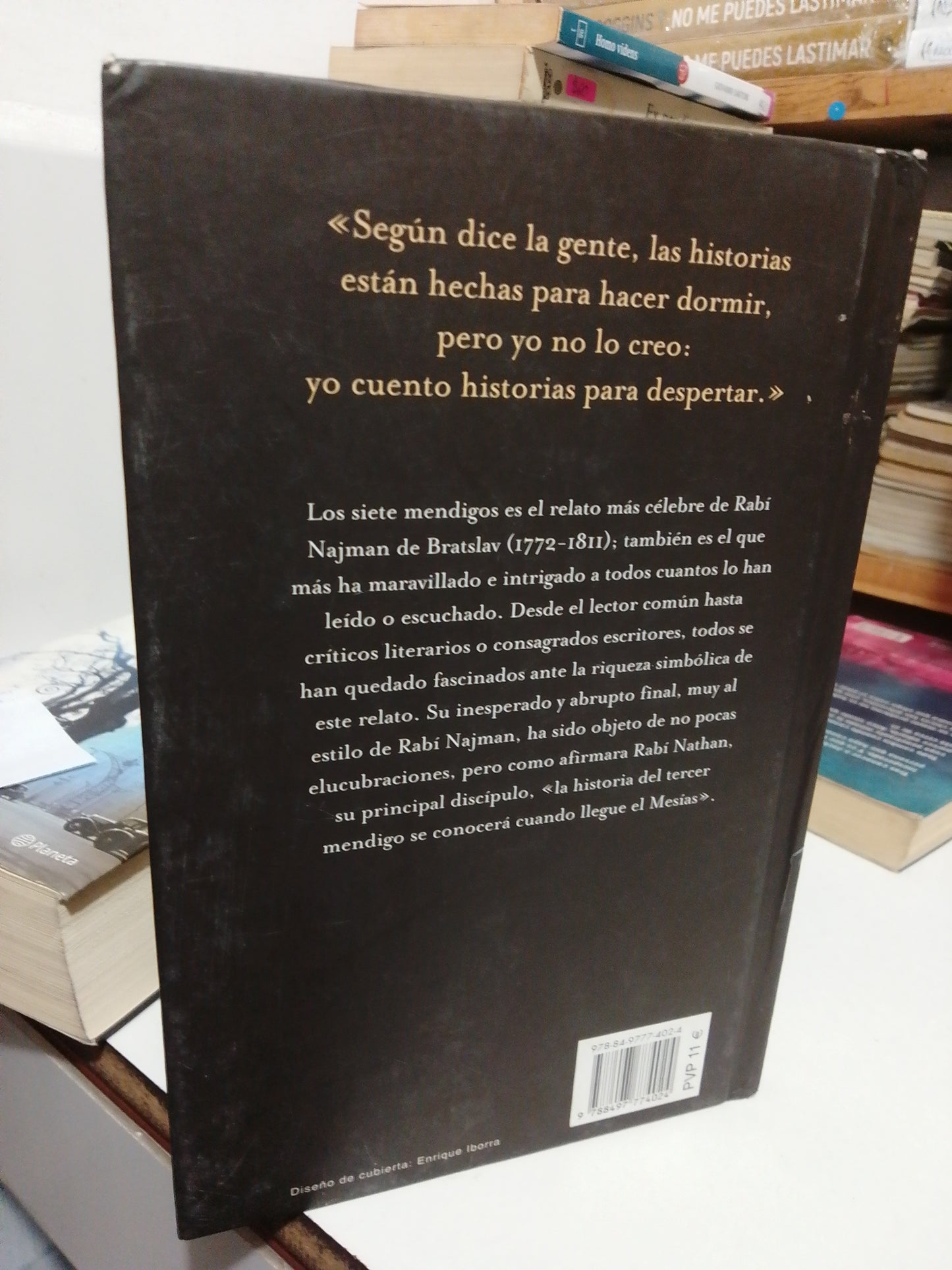 EL CUENTO DE LOS SIETE MENDIGOS POR RABÍN NAJMAN DE BRATSLAV USADO NOVELA JUÁREZ