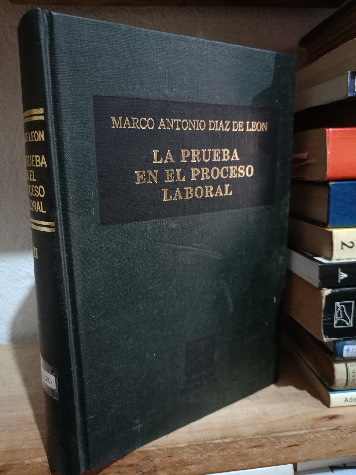 LA PRUEBA EN EL PROCESO LABORAL MARCO ANTONIO DIAZ DE LEON USADO DERECHO LITERARIO 305