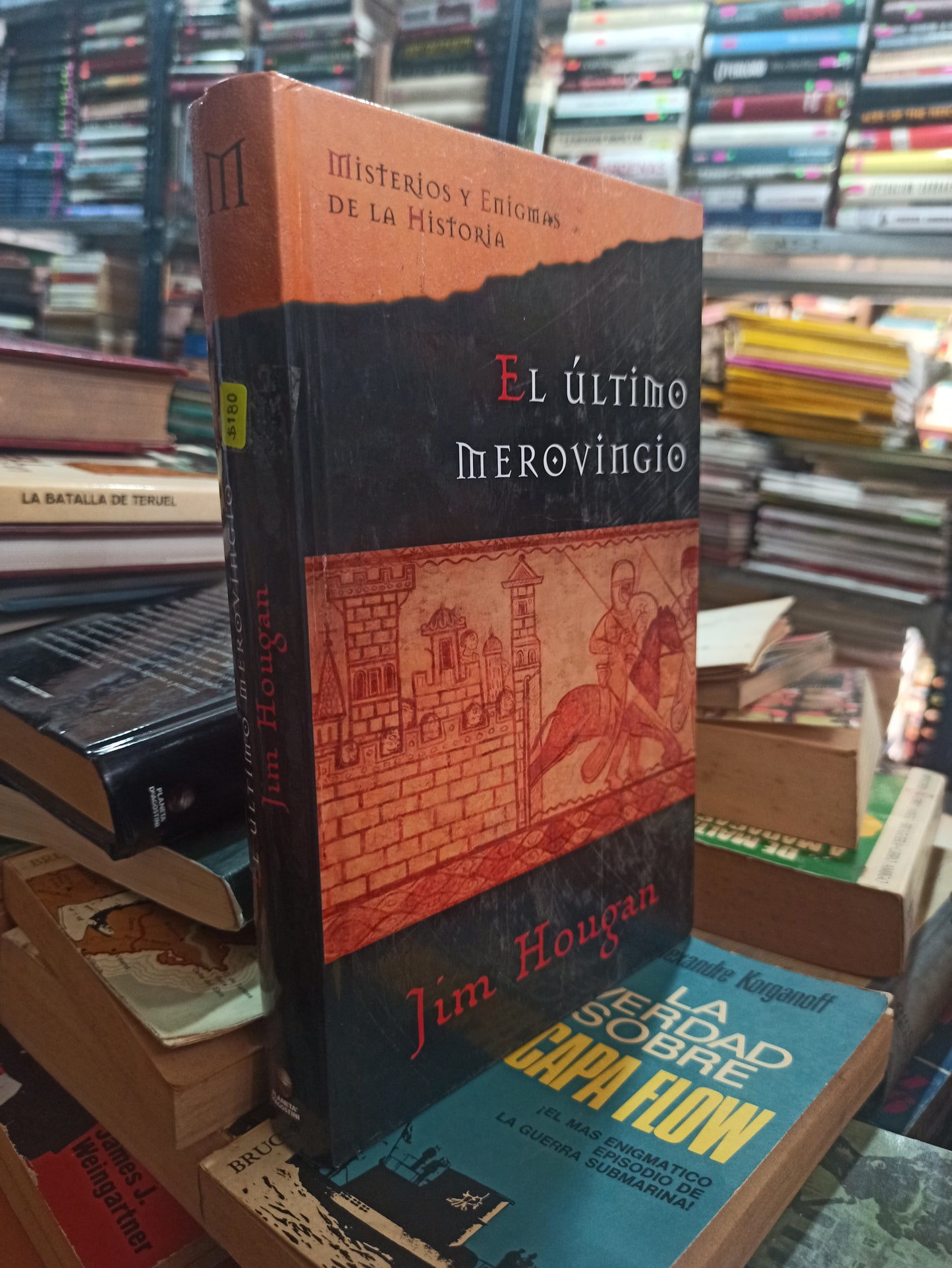 EL ÚLTIMO MEROVINGIO POR JIM HOUGAN USADO NOVELAS ALDAMA