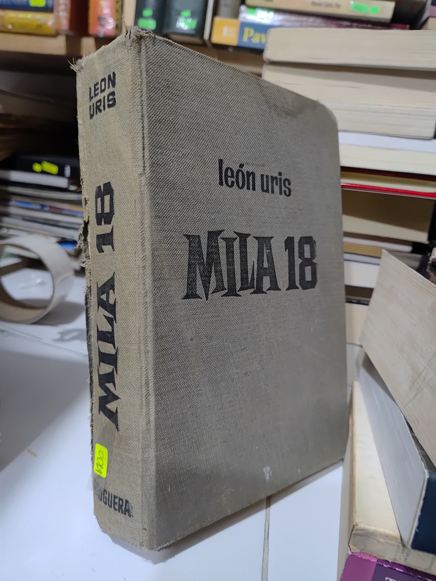 MILA 18 POR LEON URIS USADO NOVELAS JUAREZ 507