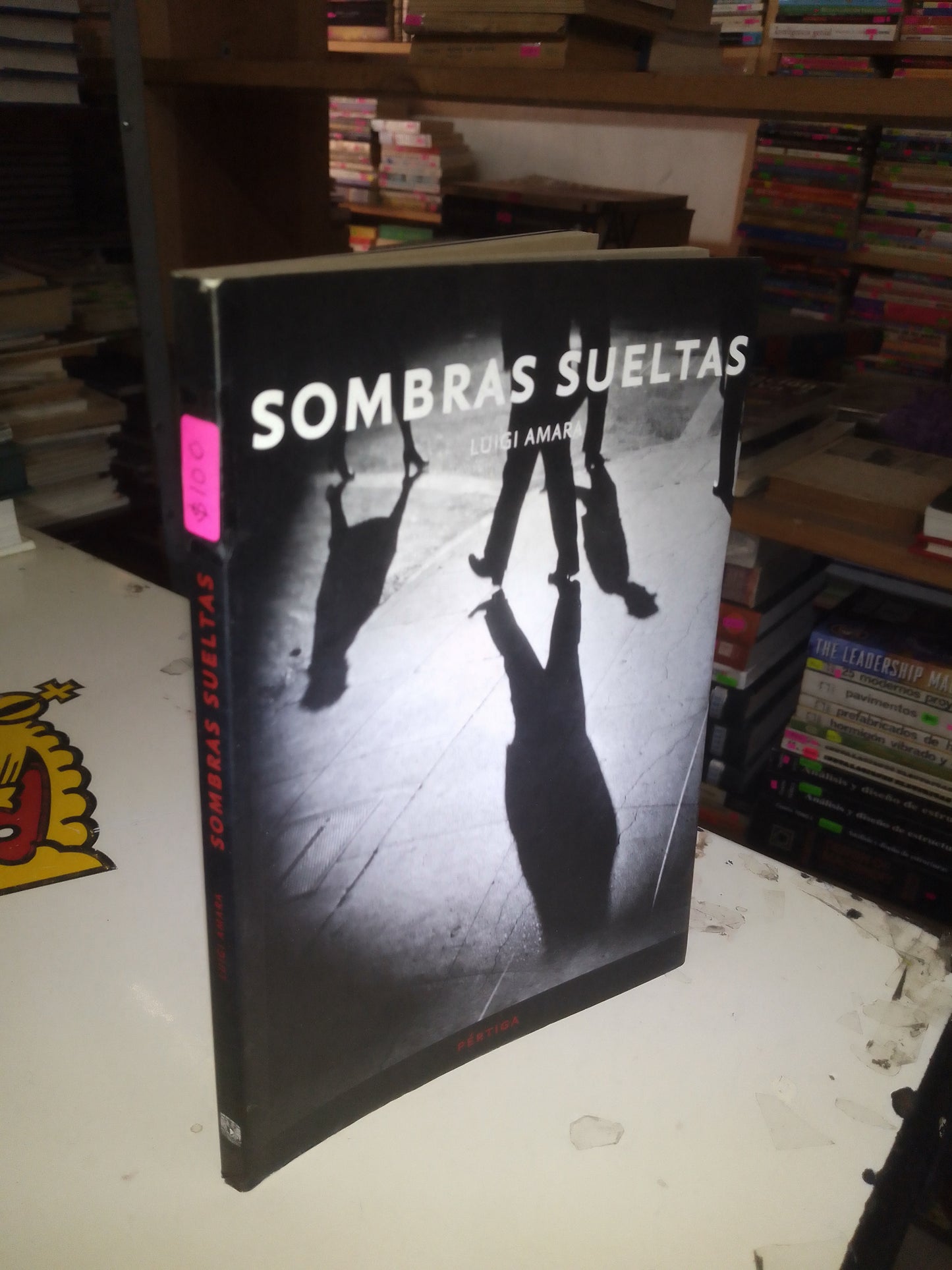 SOMBRAS SUELTAS POR LUIGI AMARA USADO NOVELA LITERARIO 207